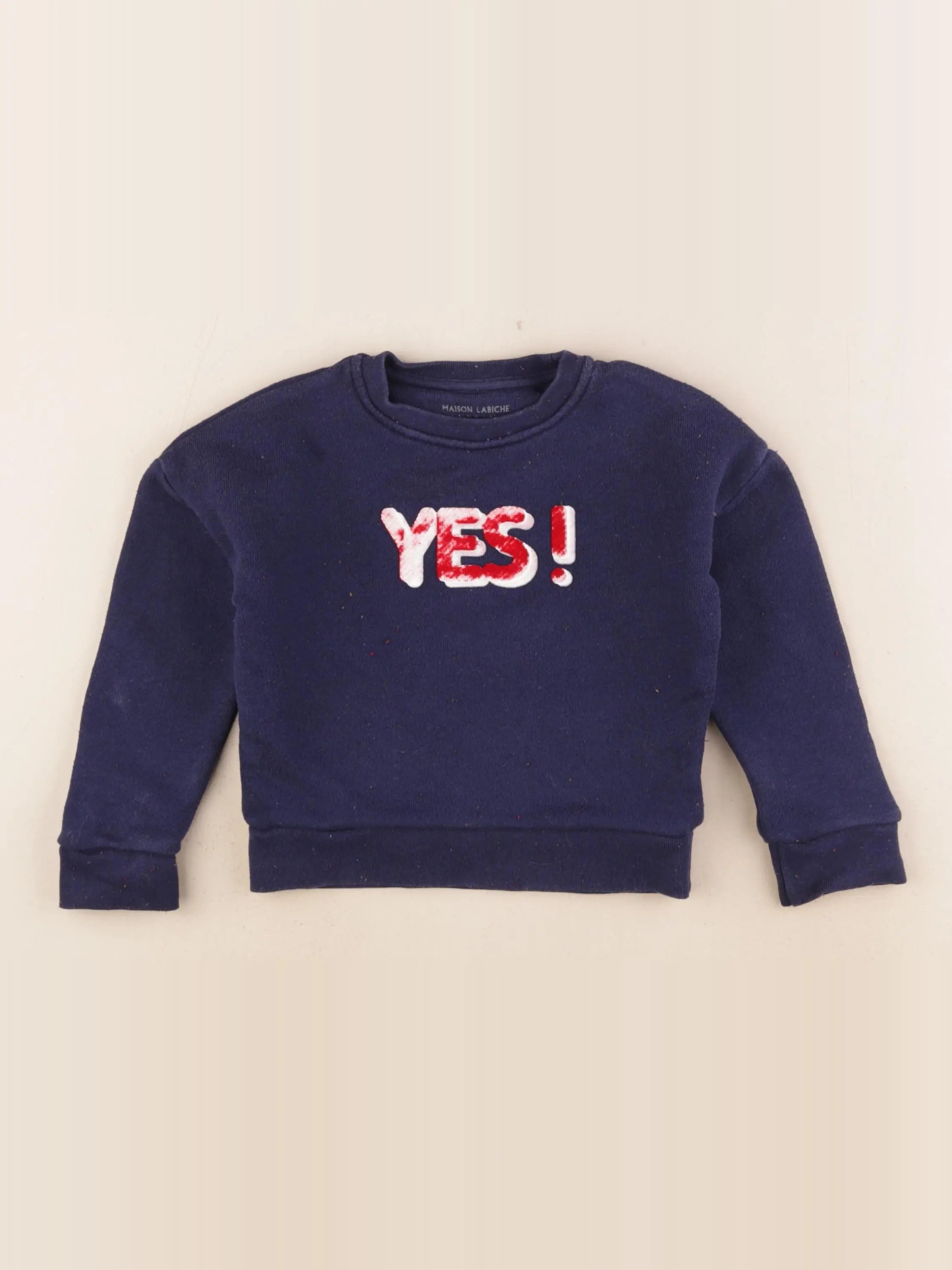 Maison Labiche - sweat bleu - 2 ans