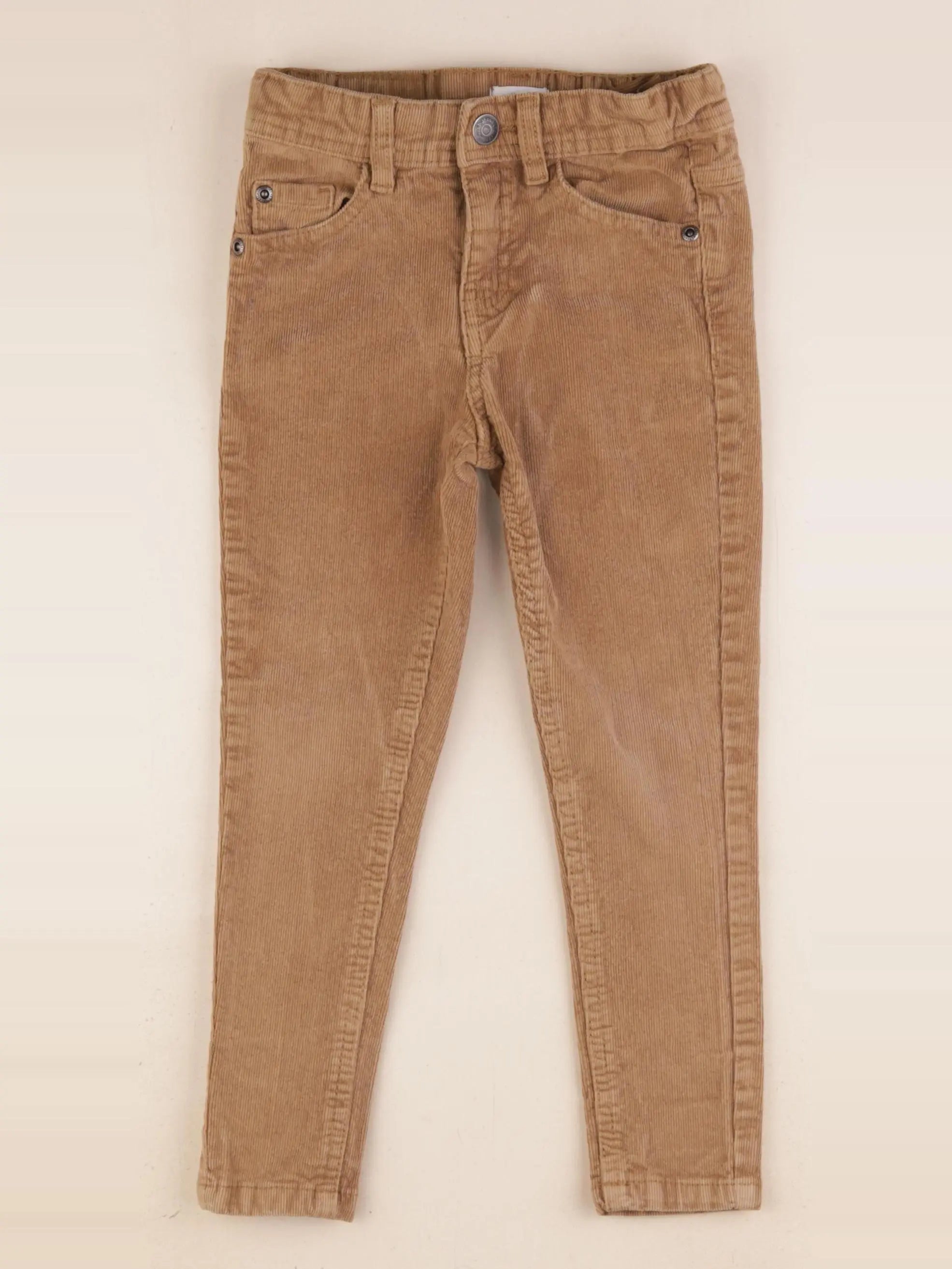 Vertbaudet - pantalon marron - 4 ans