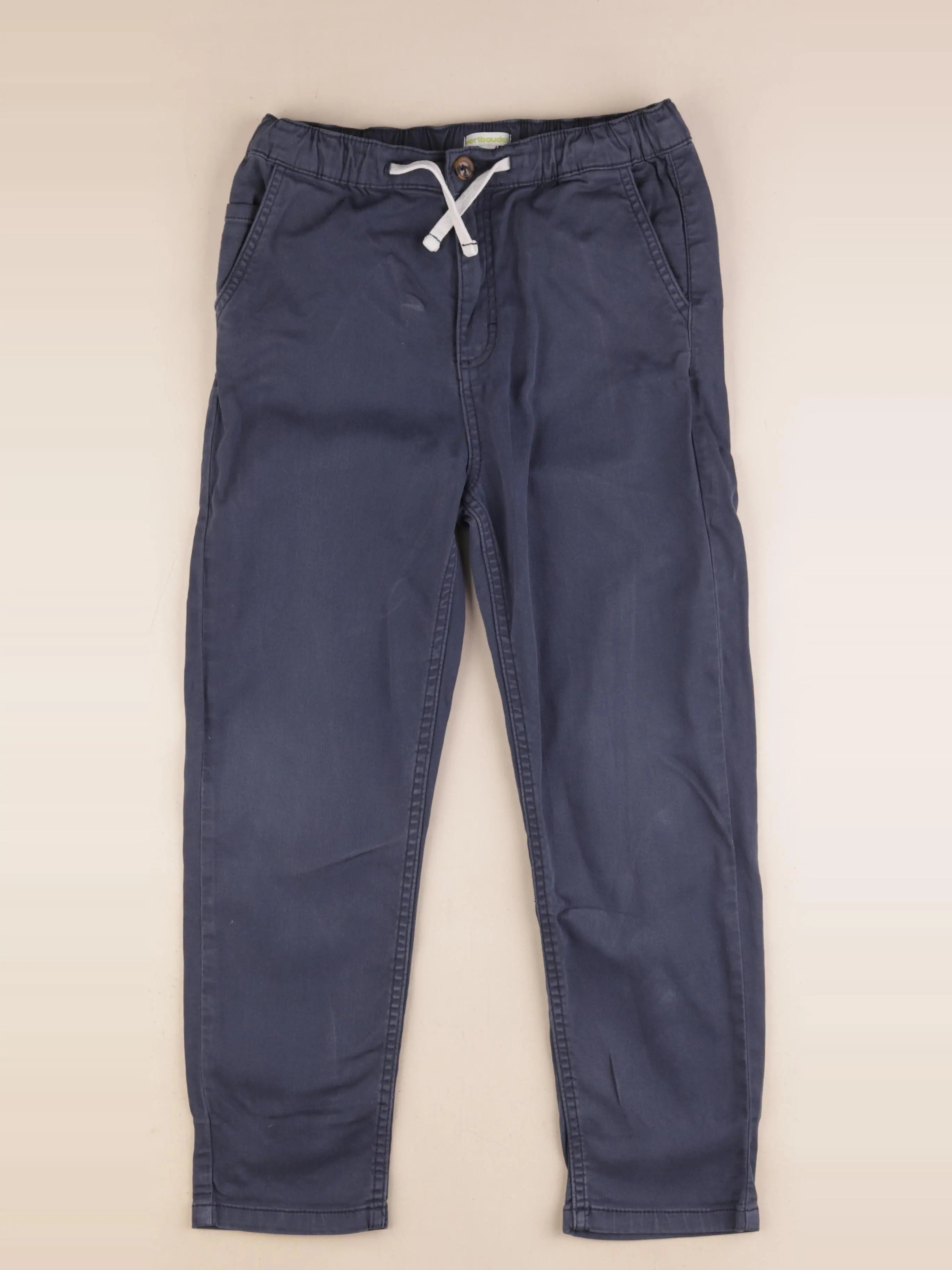 Vertbaudet - pantalon bleu - 10 ans