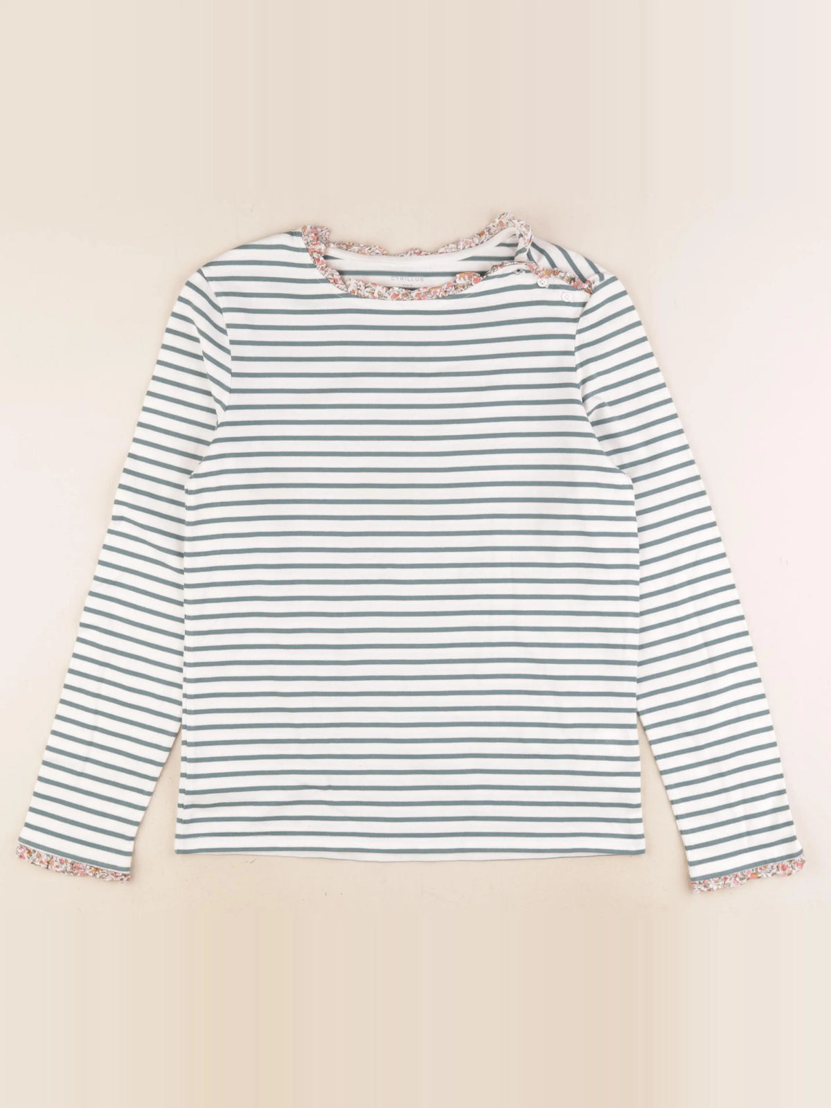 Cyrillus - tee-shirt multicolore - 14 ans
