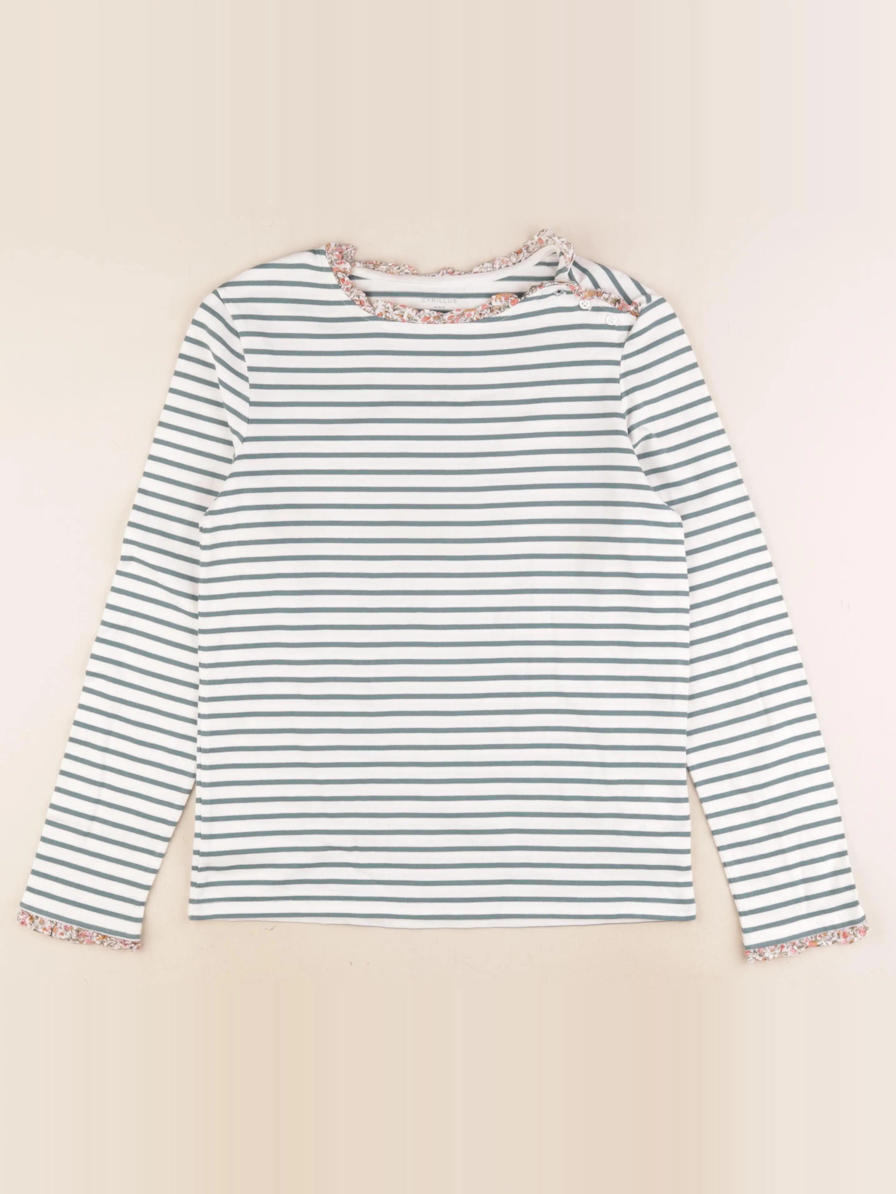 Cyrillus - tee-shirt multicolore - 14 ans