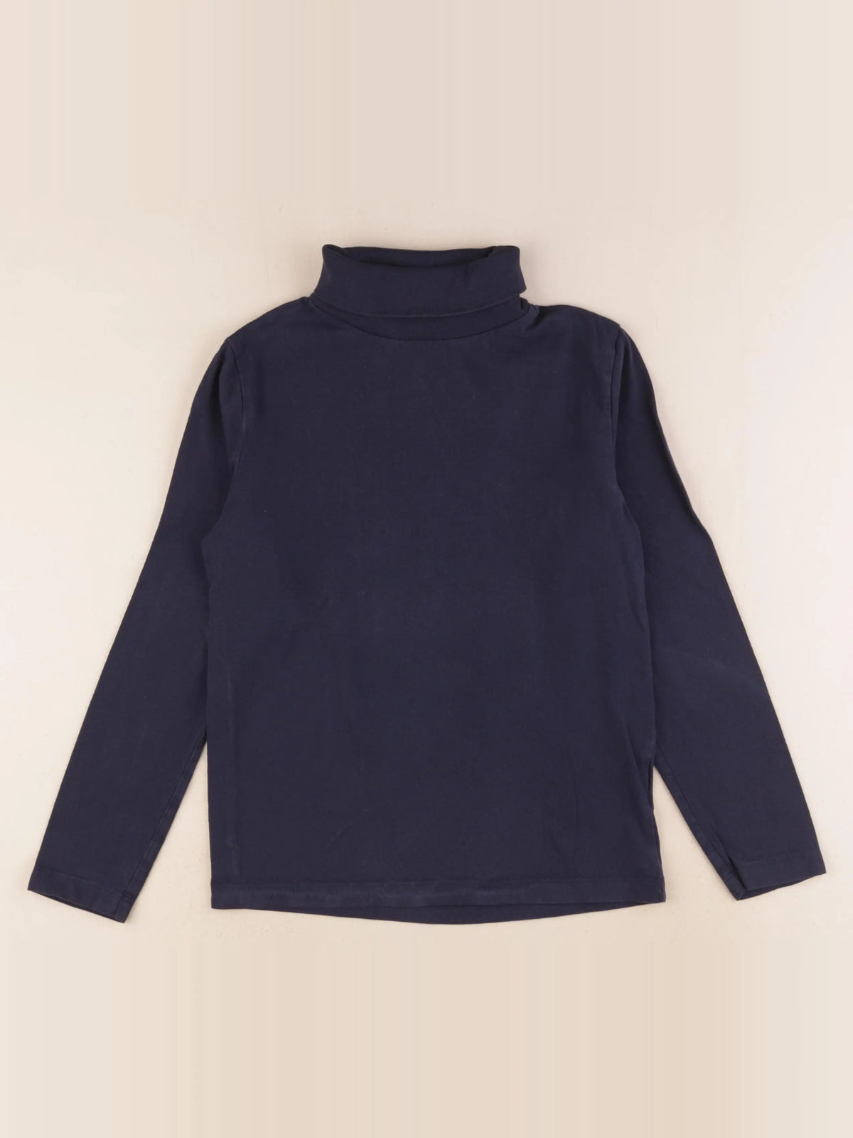 Monoprix - sous-pull bleu - 10 ans