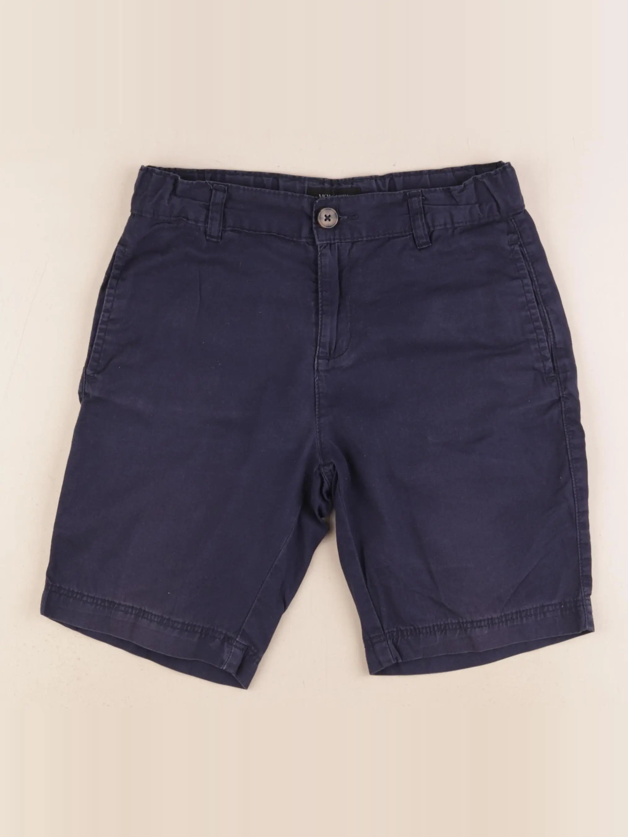 Monoprix - short bleu - 10 ans