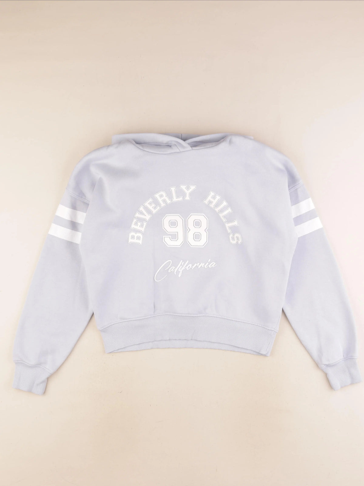 Tape à l'oeil - sweat court bleu - 12/13 ans