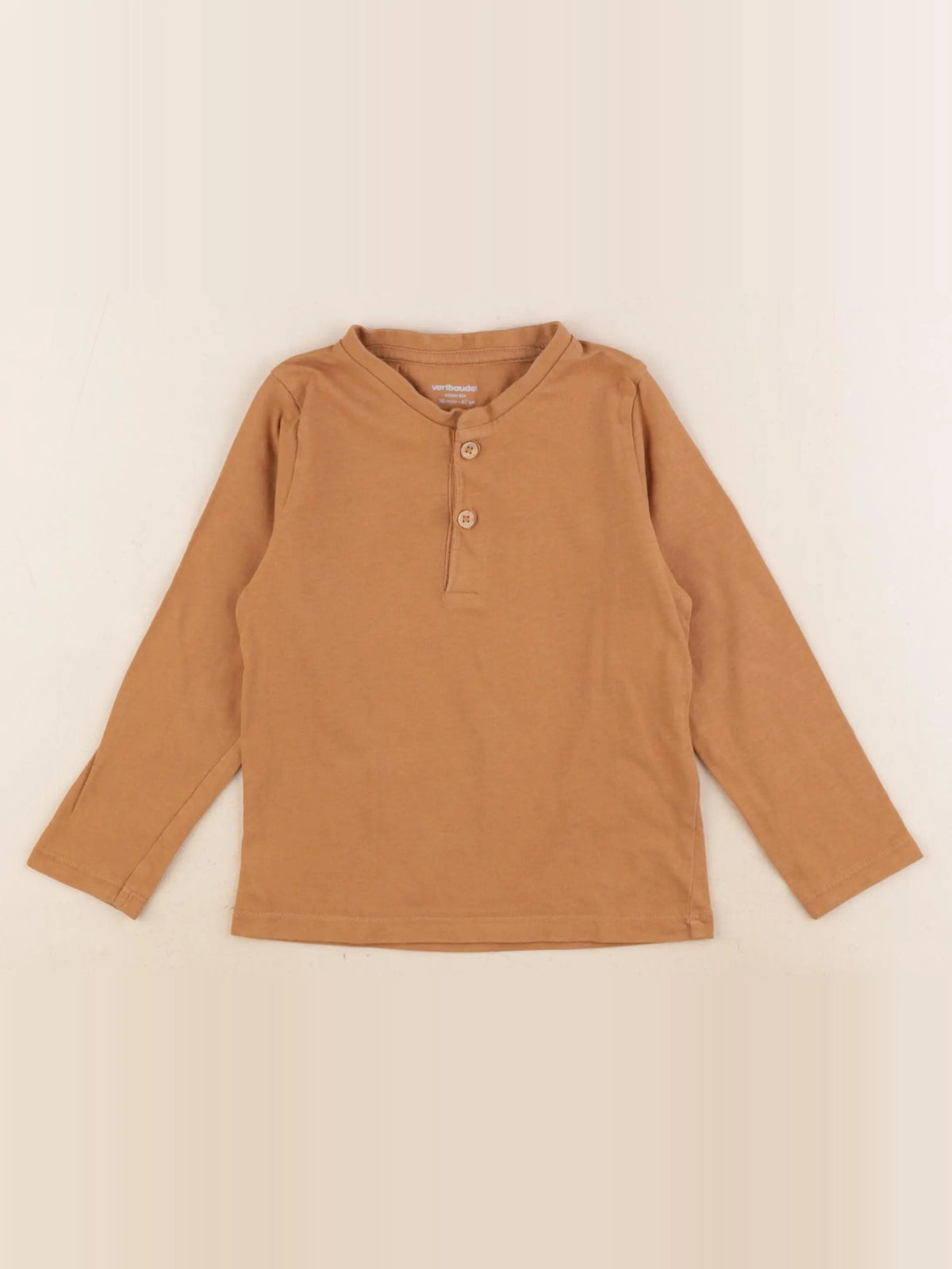 Vertbaudet - tee-shirt marron - 3 ans