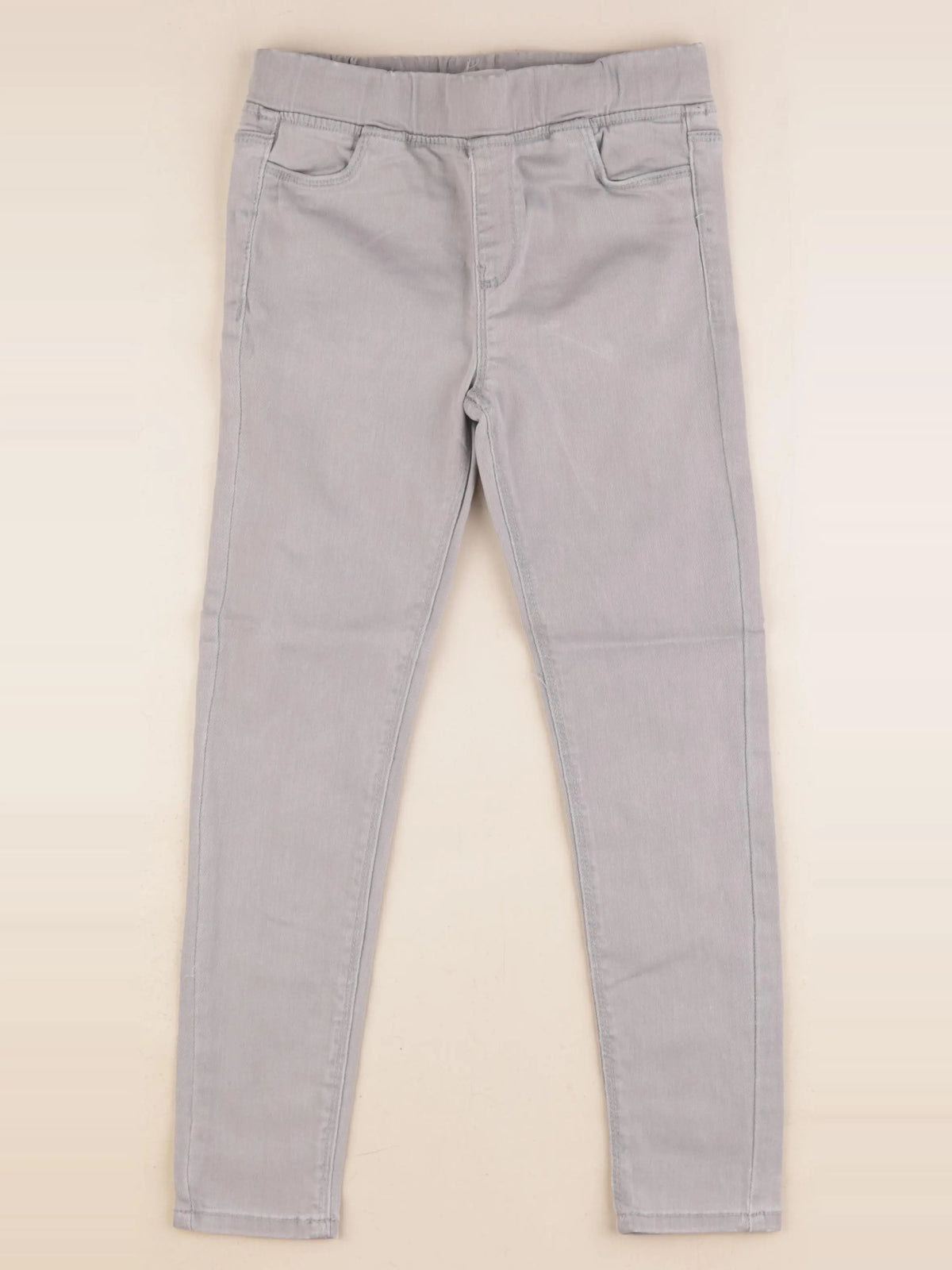 Vertbaudet - jegging gris - 9 ans