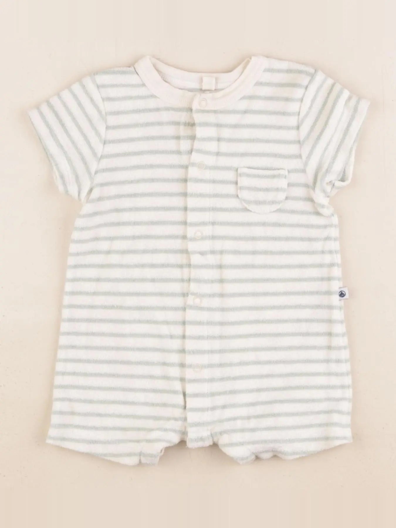 Petit Bateau - combinaison multicolore - 1 mois