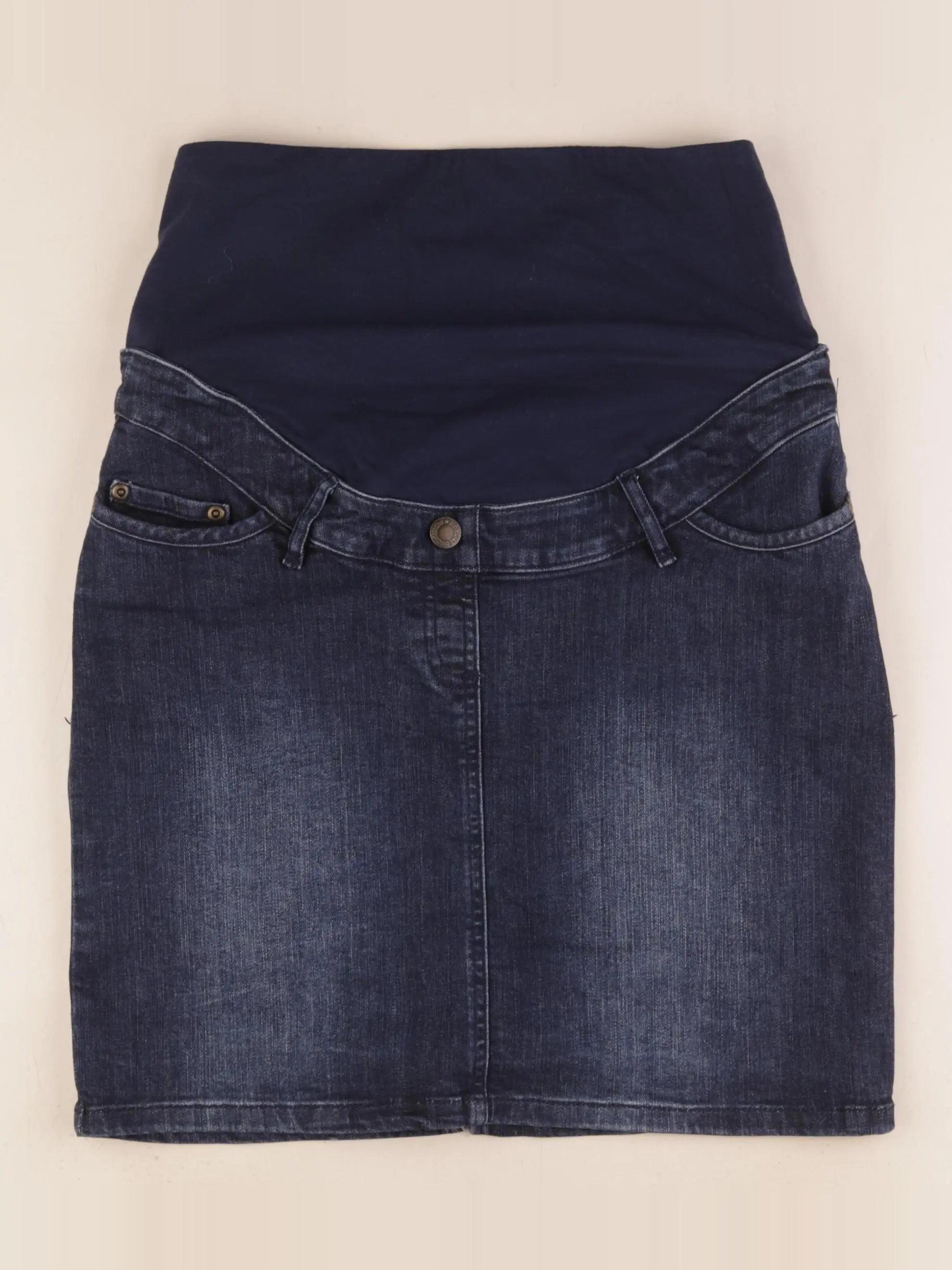 Vertbaudet - jupe grossesse bleu - 36