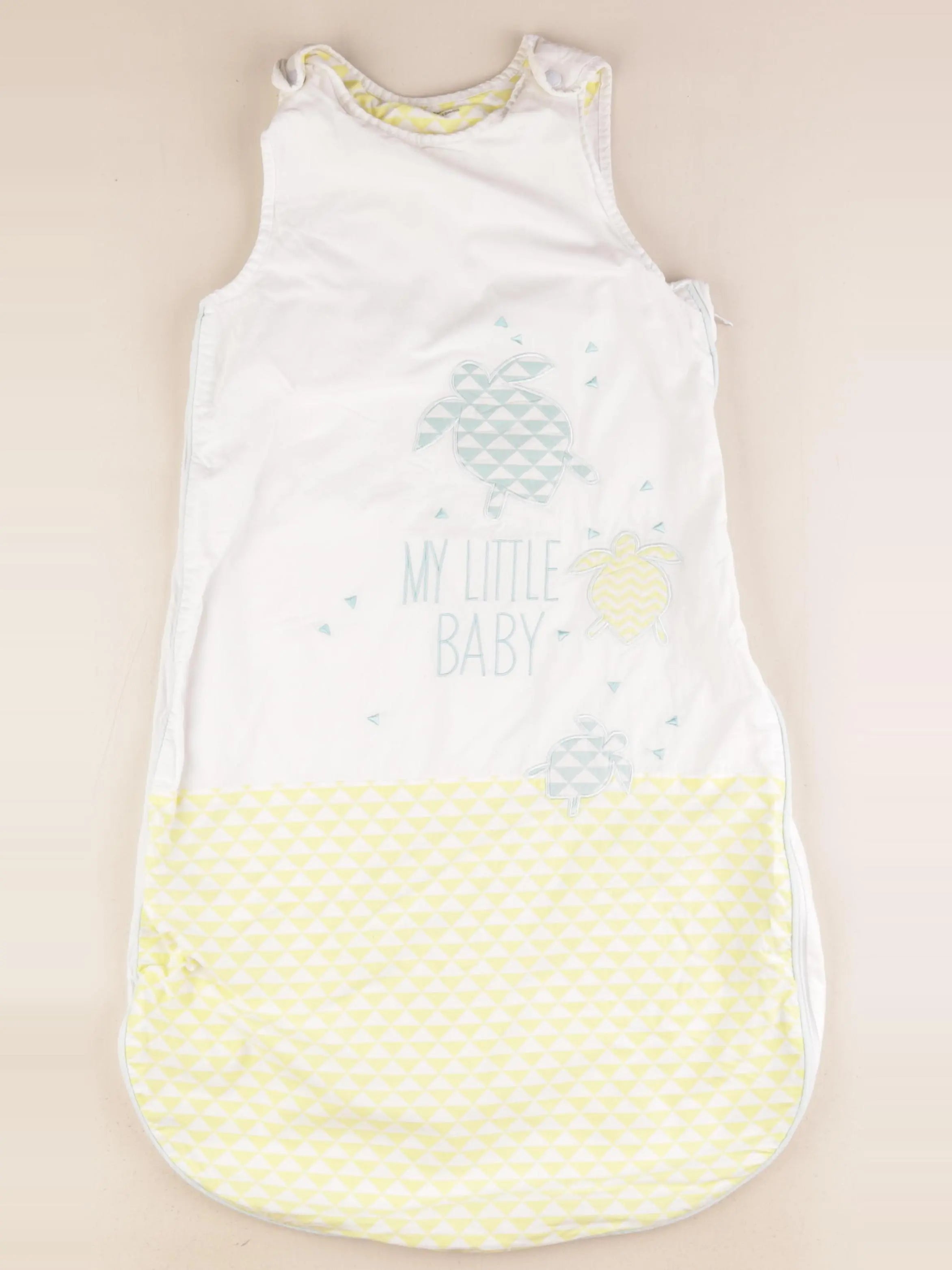 Vertbaudet - gigoteuse TOG 1,5 blanc, jaune - 6/18 mois