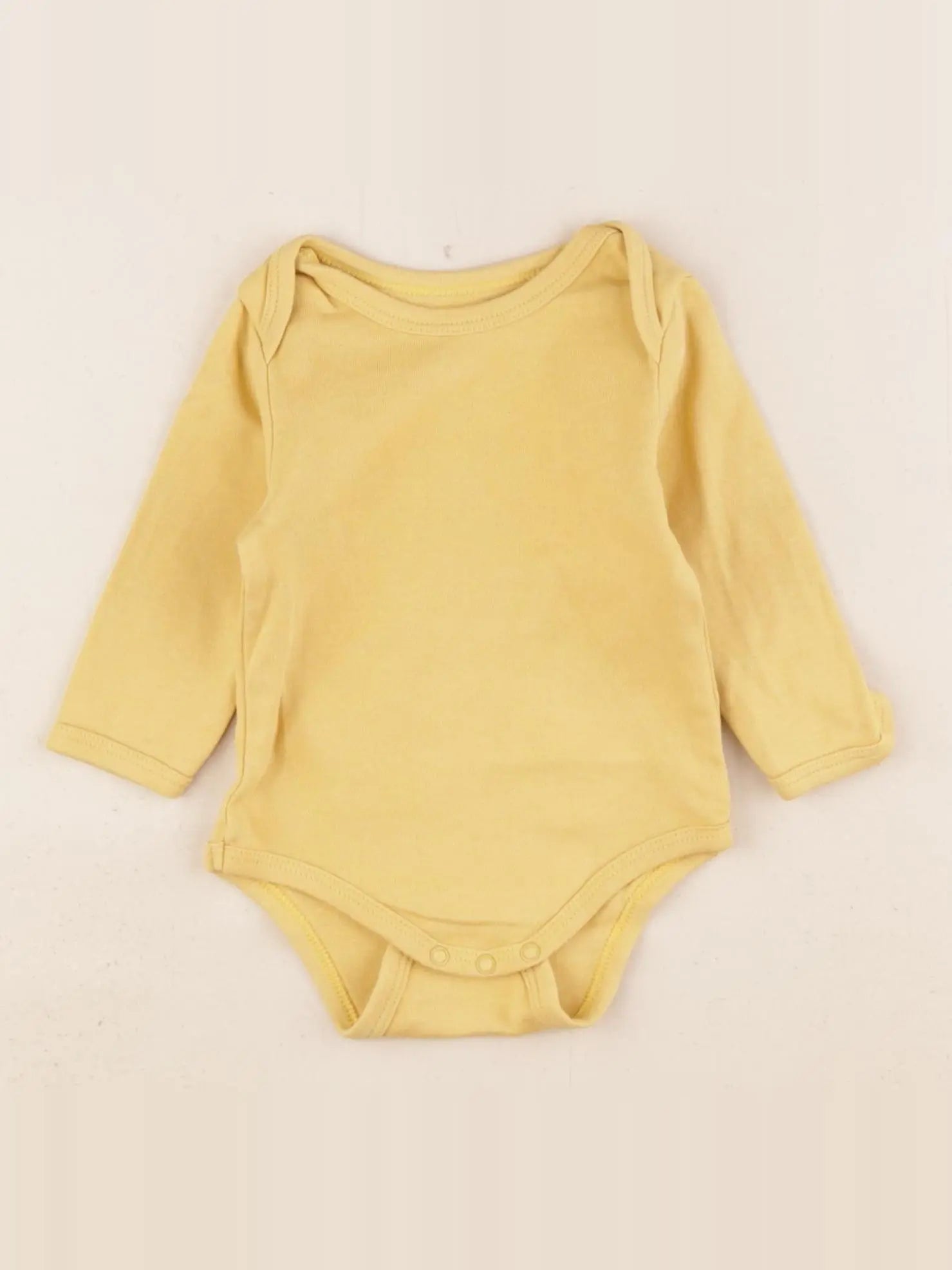 Vertbaudet - body jaune - 6 mois