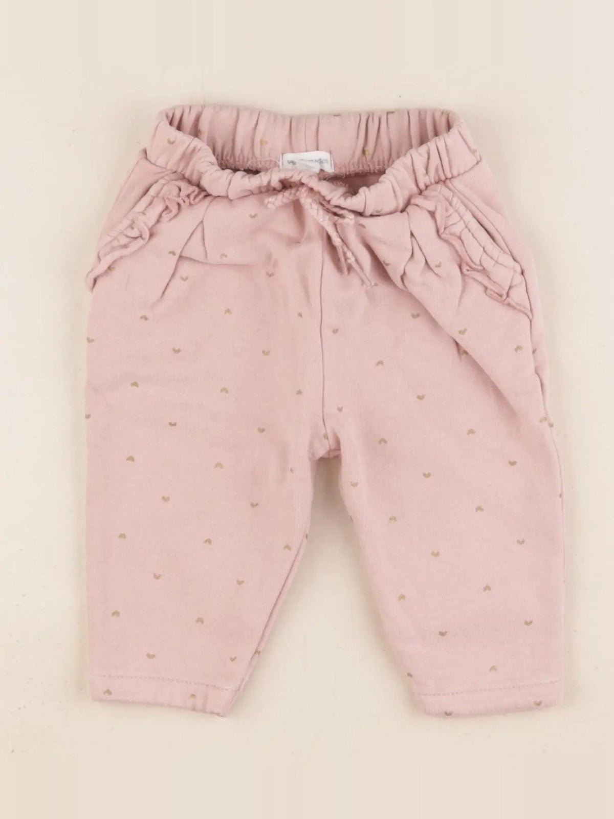 Vertbaudet - pantalon rose - 6 mois