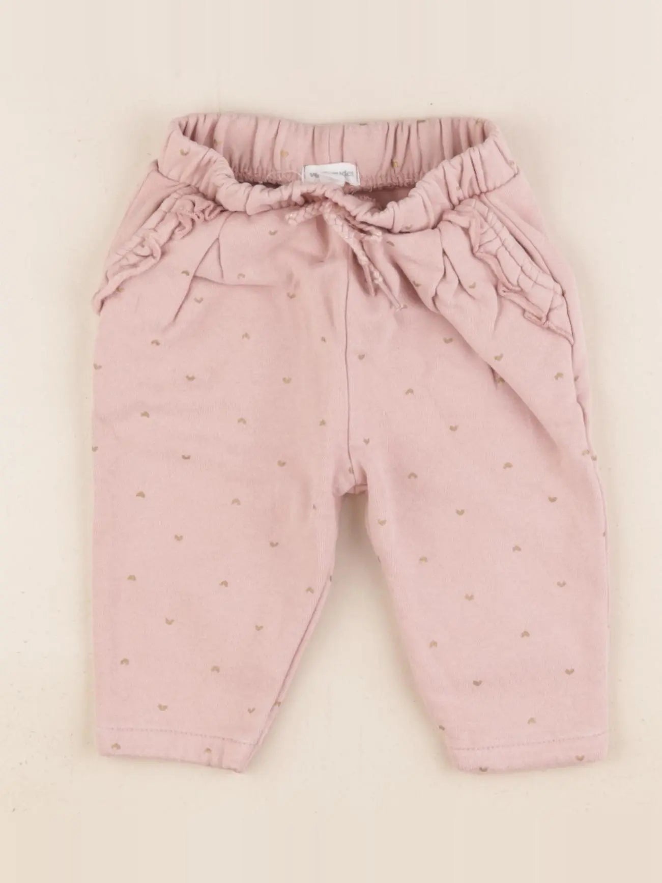 Vertbaudet - pantalon rose - 6 mois