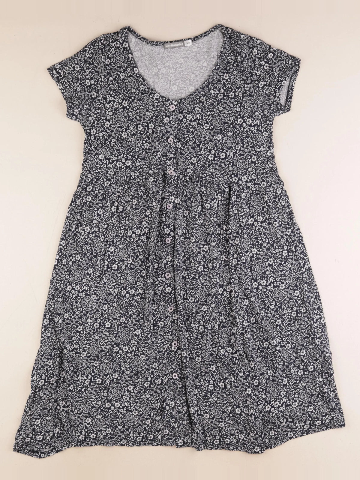 Vertbaudet - robe grossesse, allaitement bleu - 34 à 36