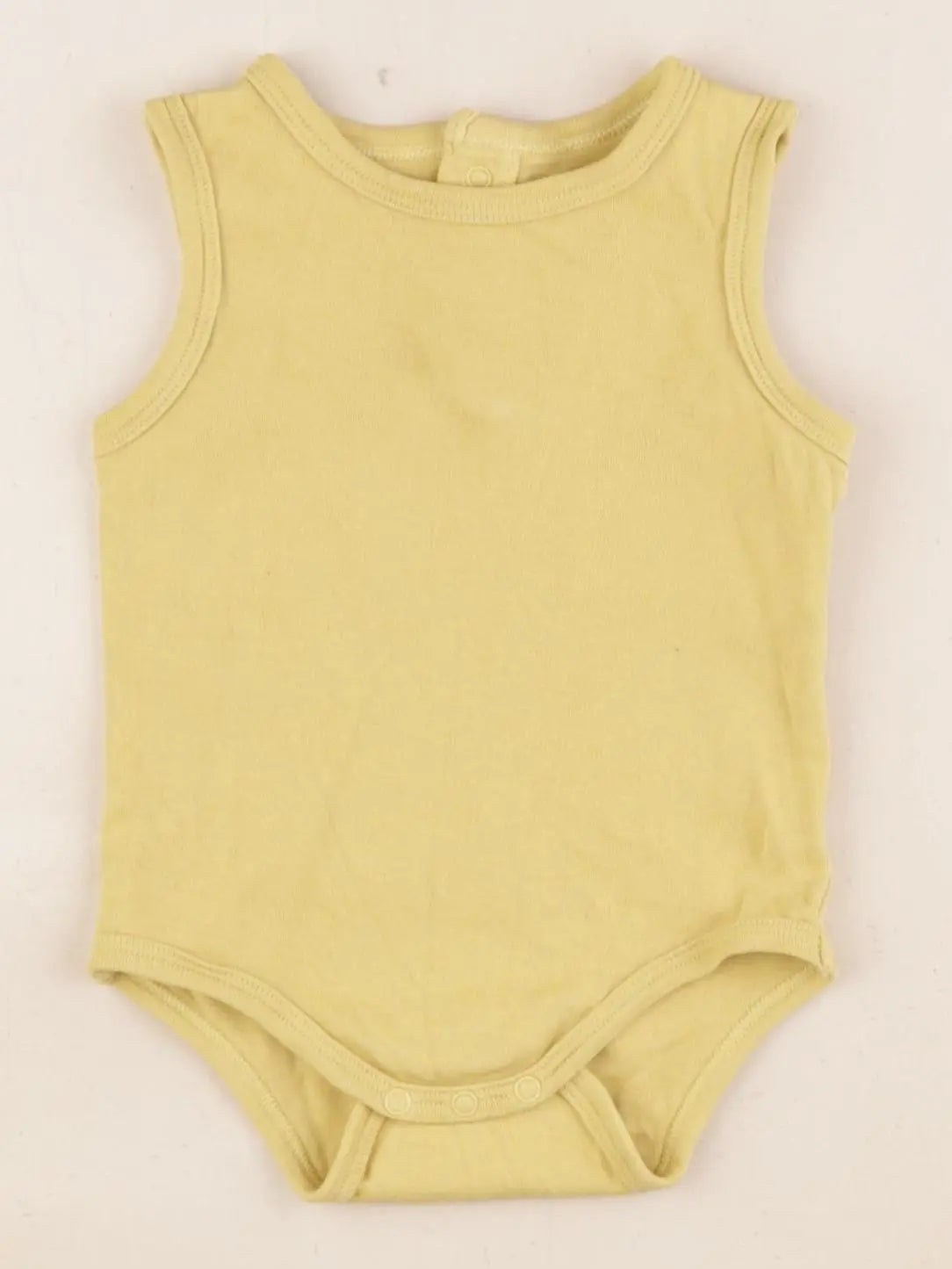 Vertbaudet - body jaune - 6 mois
