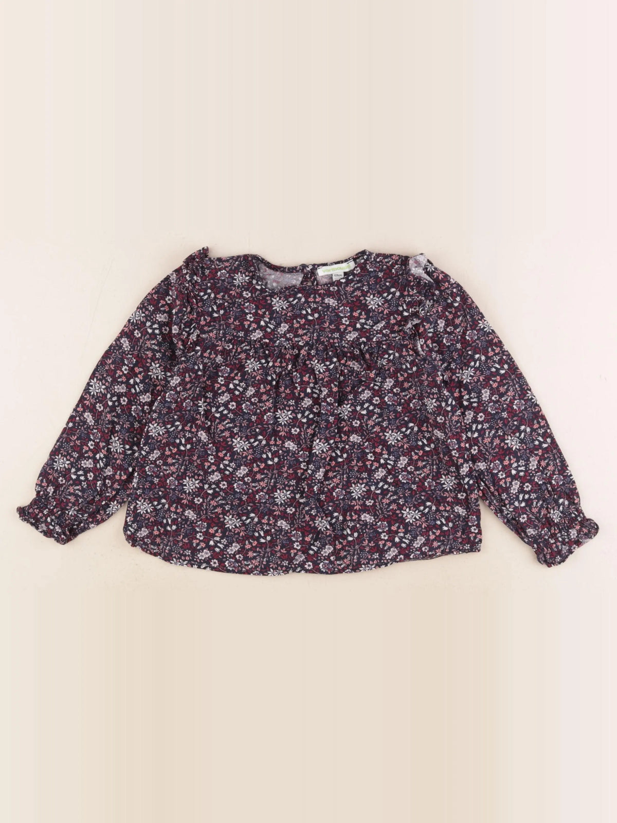 Vertbaudet - blouse multicolore - 5 ans