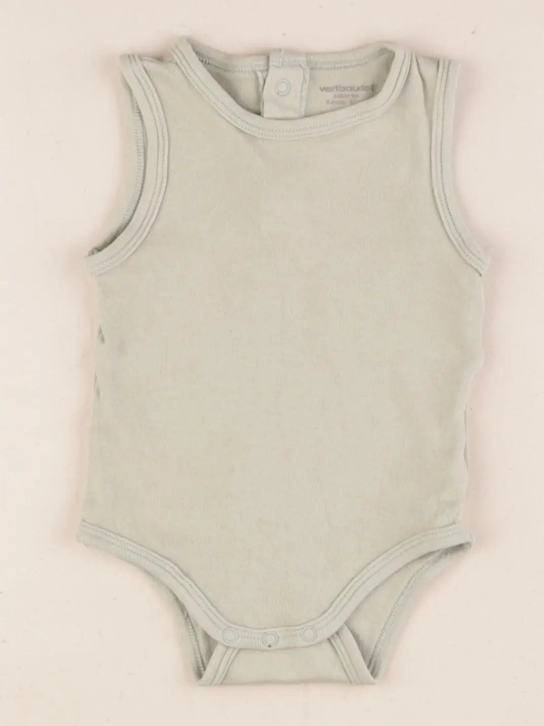 Vertbaudet - body vert - 6 mois