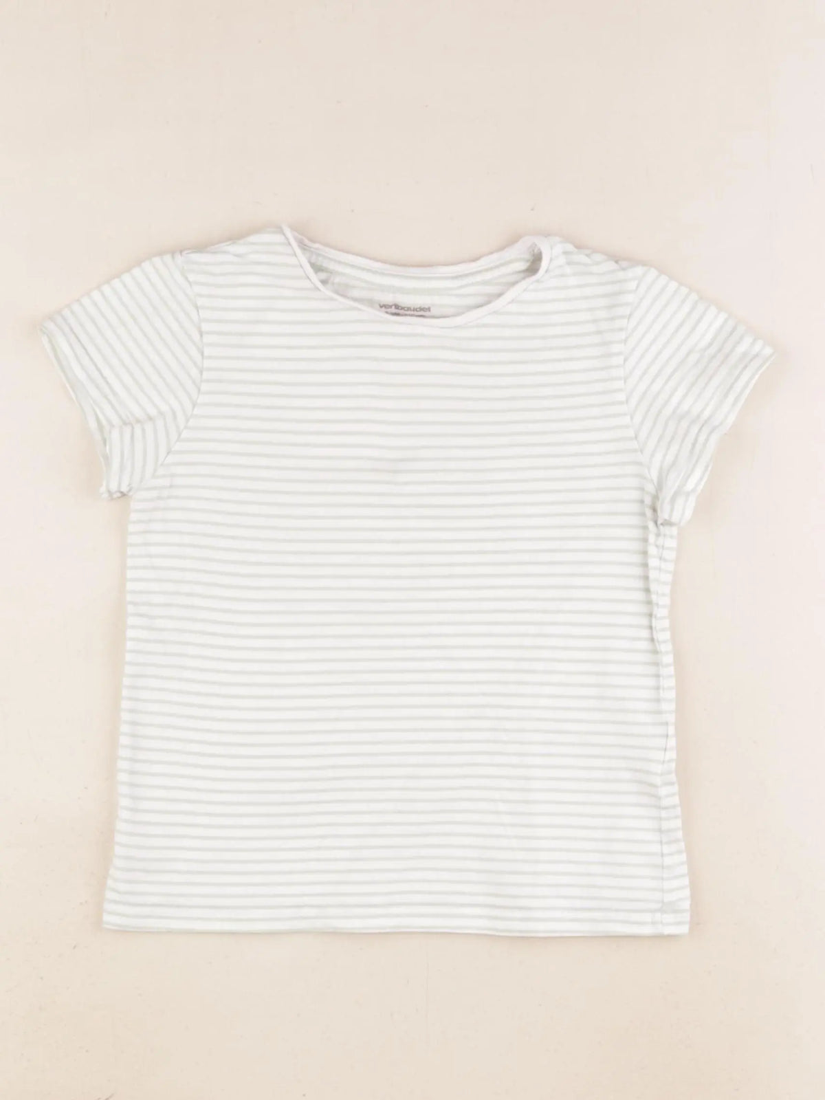 Vertbaudet - tee-shirt vert - 5 ans