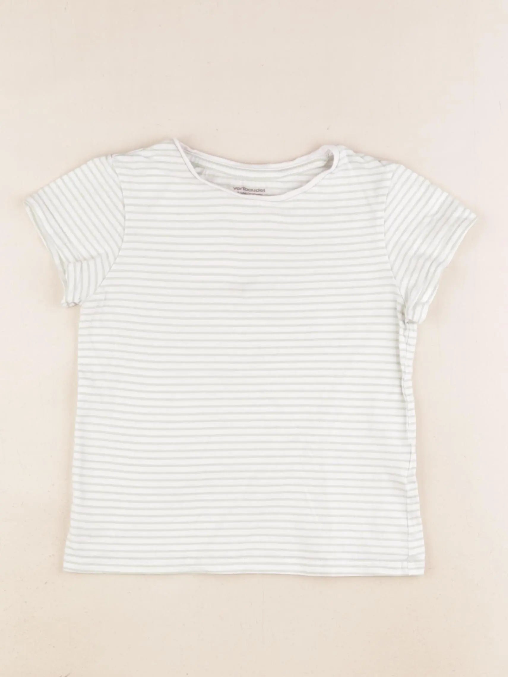 Vertbaudet - tee-shirt vert - 5 ans