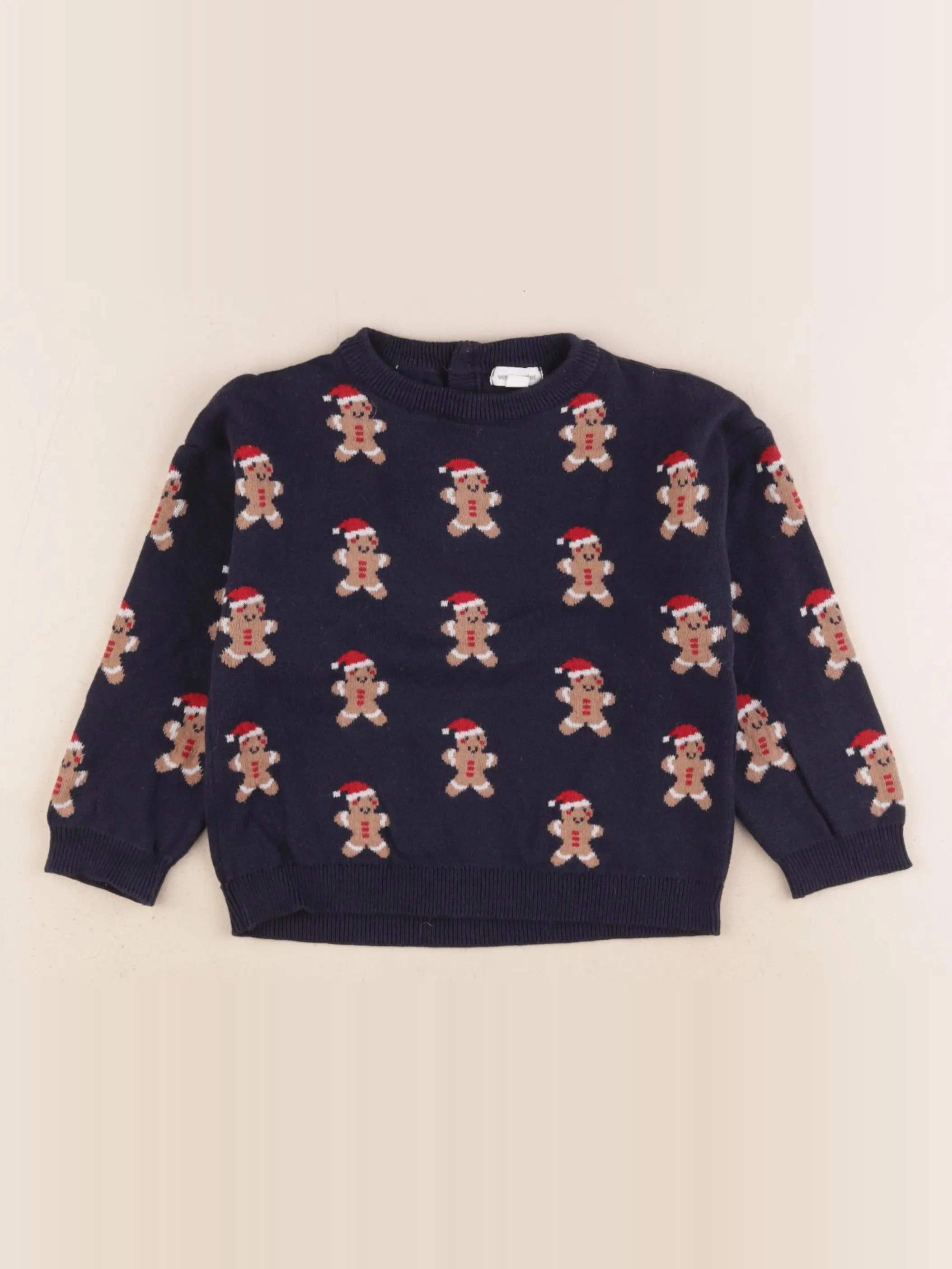 Vertbaudet - pull multicolore - 36 mois