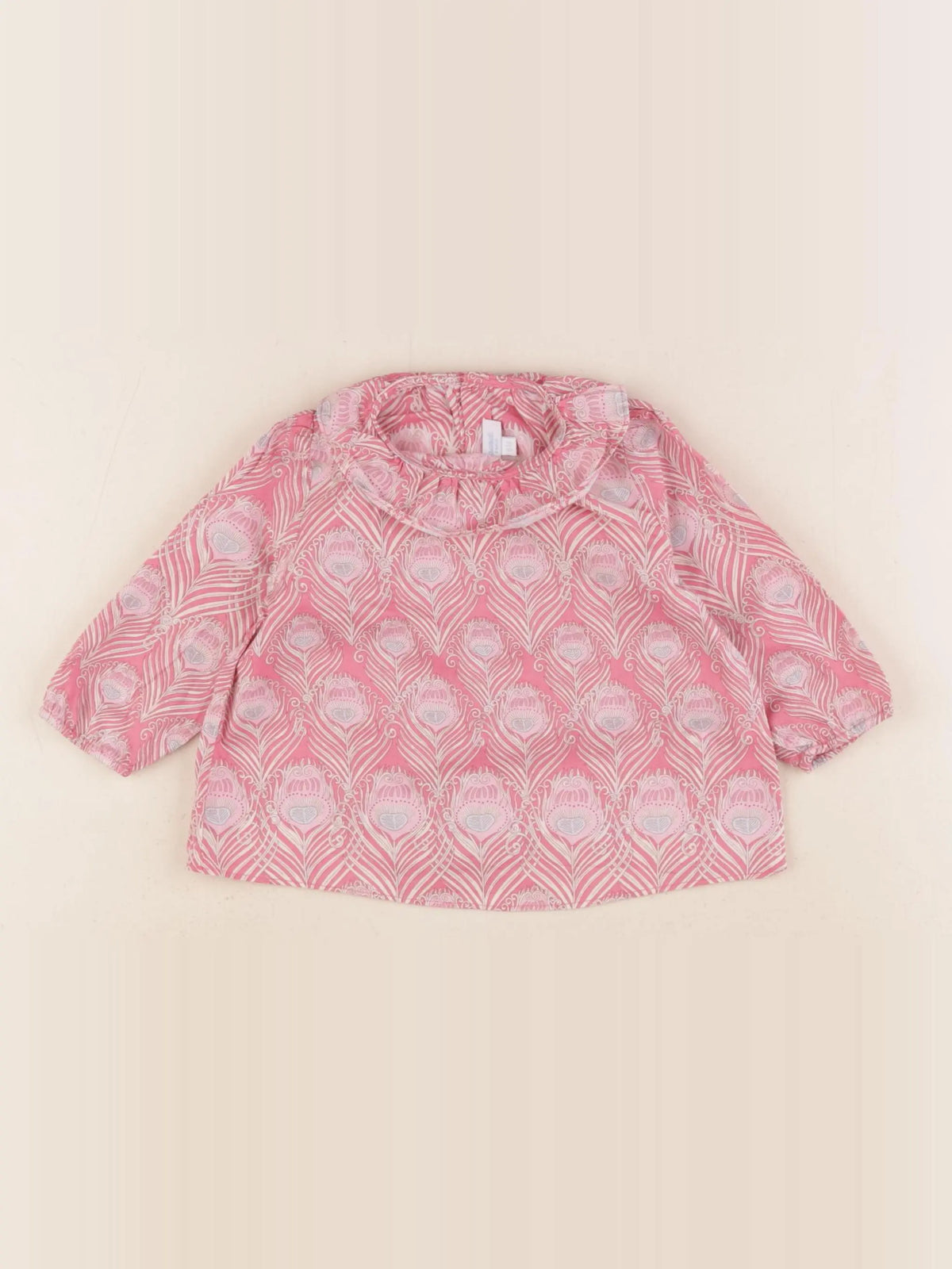 Jacadi - blouse liberty multicolore - 6 mois