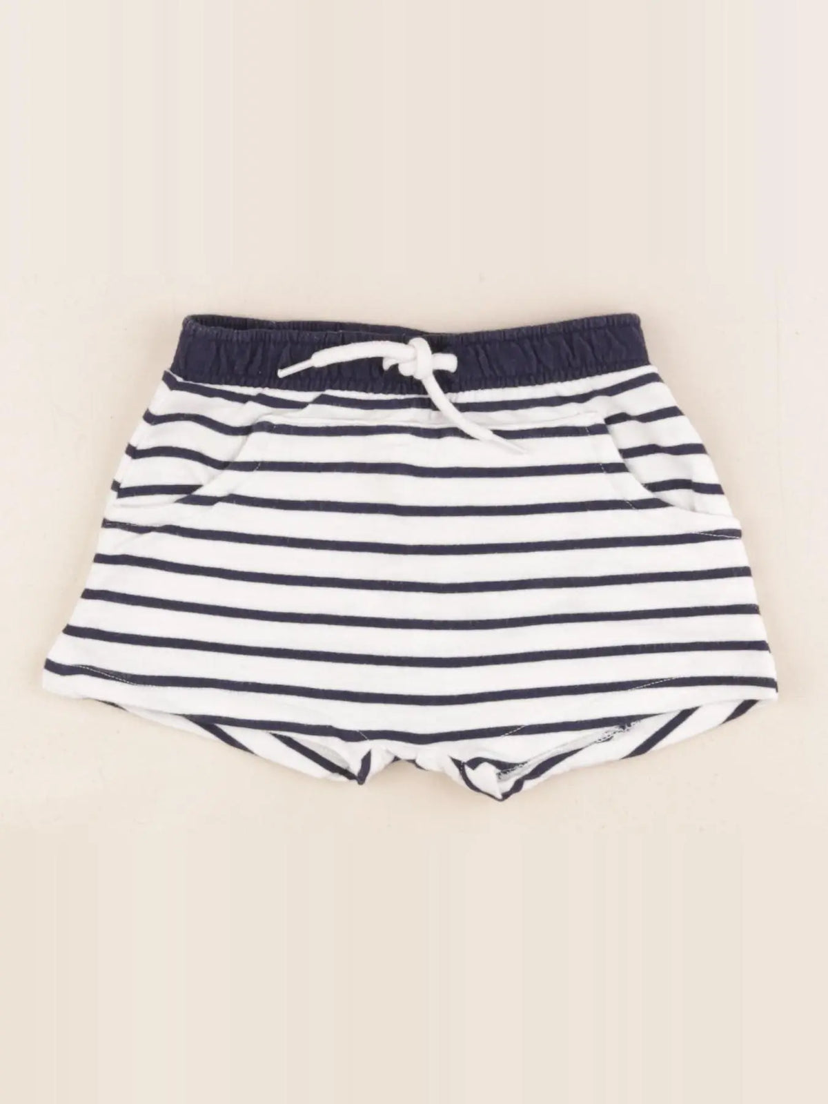 Vertbaudet - short bleu - 6 mois