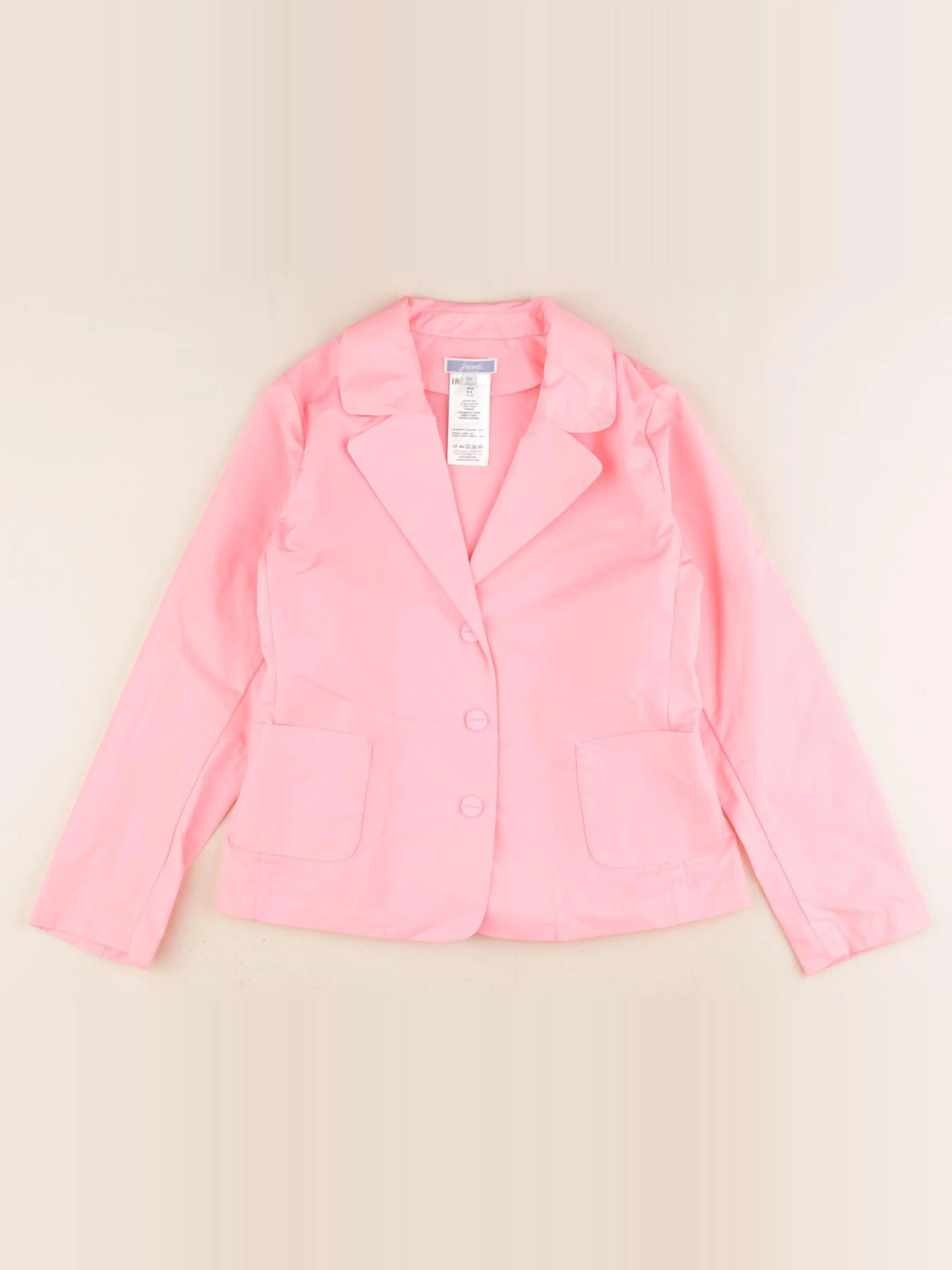 Jacadi - veste rose - 8 ans