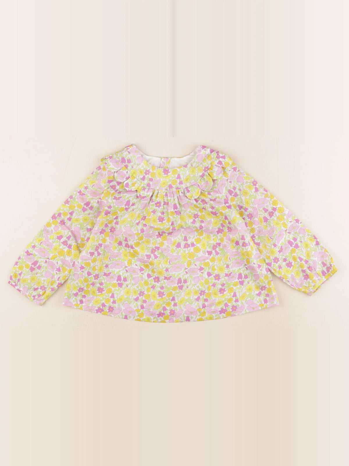 Jacadi - blouse liberty multicolore - 24 mois