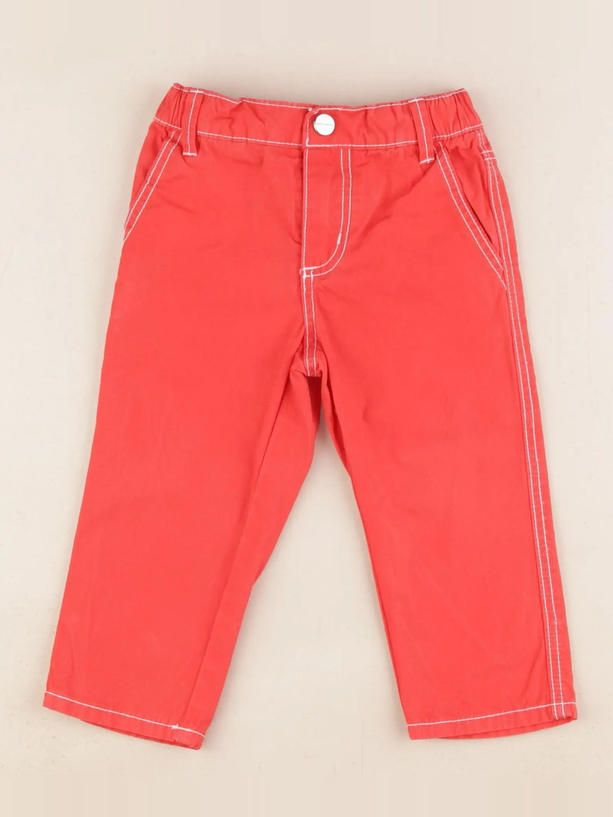 Jacadi - pantalon rouge - 18 mois