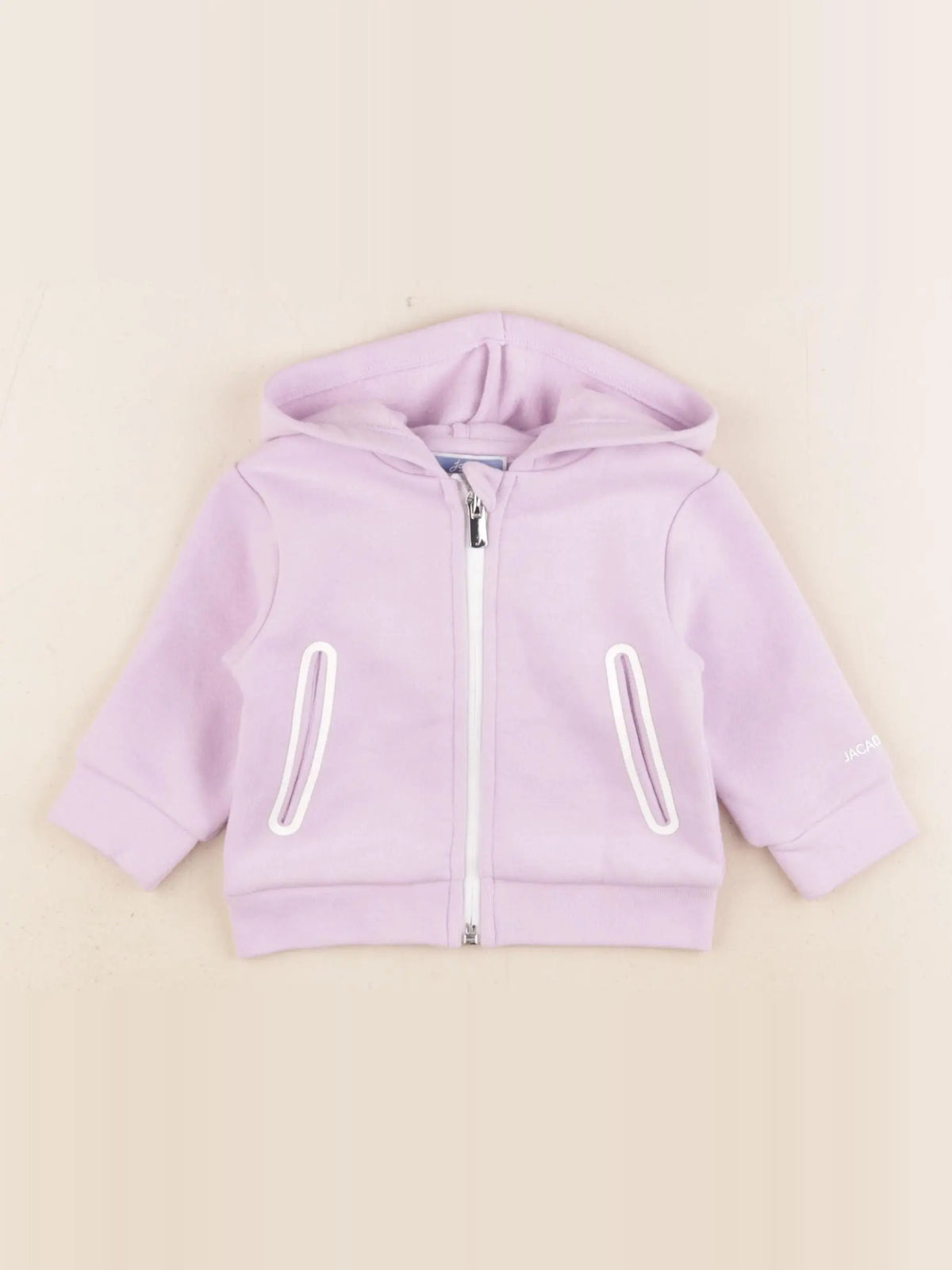 Jacadi - sweat violet - 6 mois