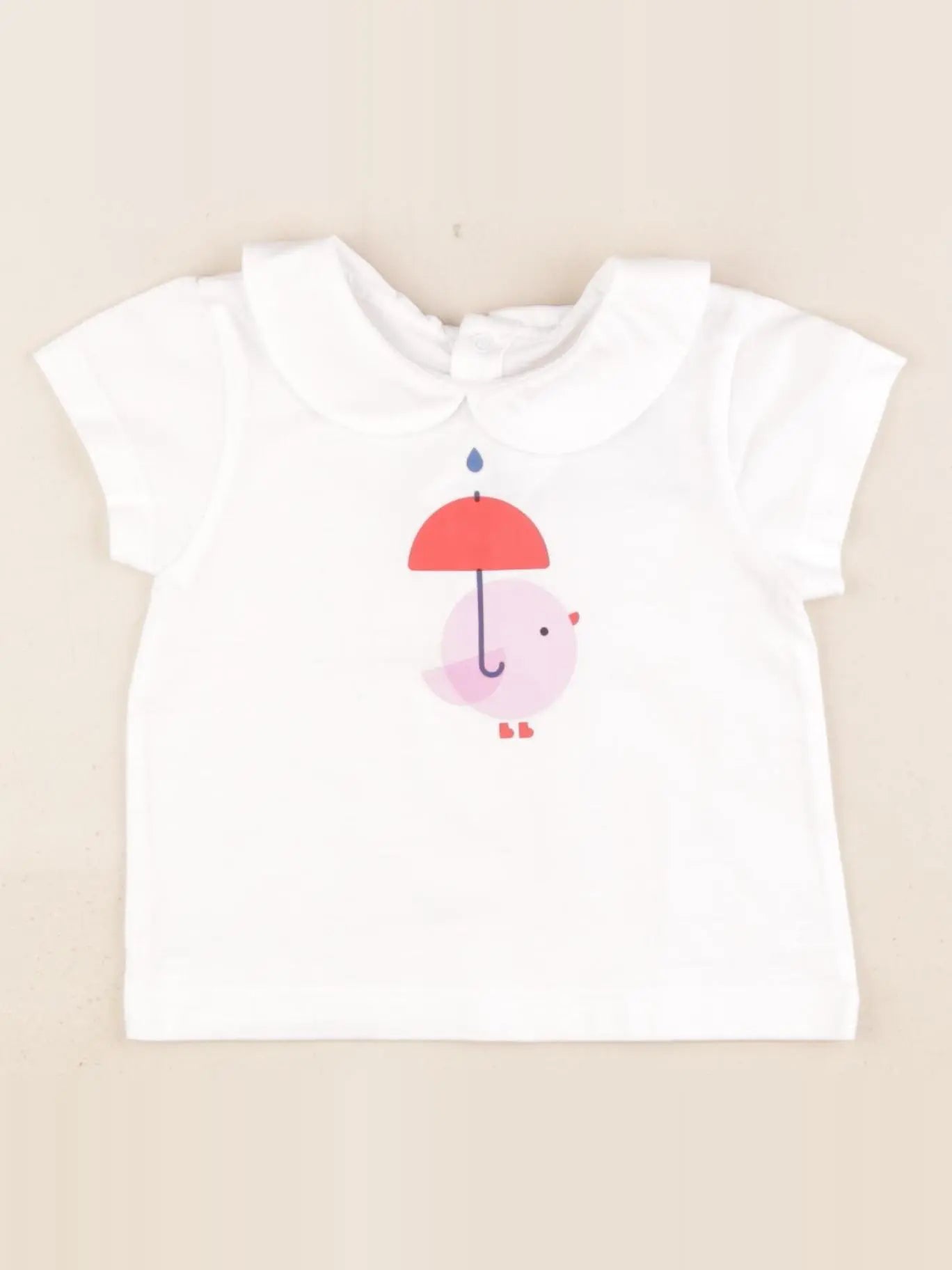 Jacadi - tee-shirt blanc - 12 mois