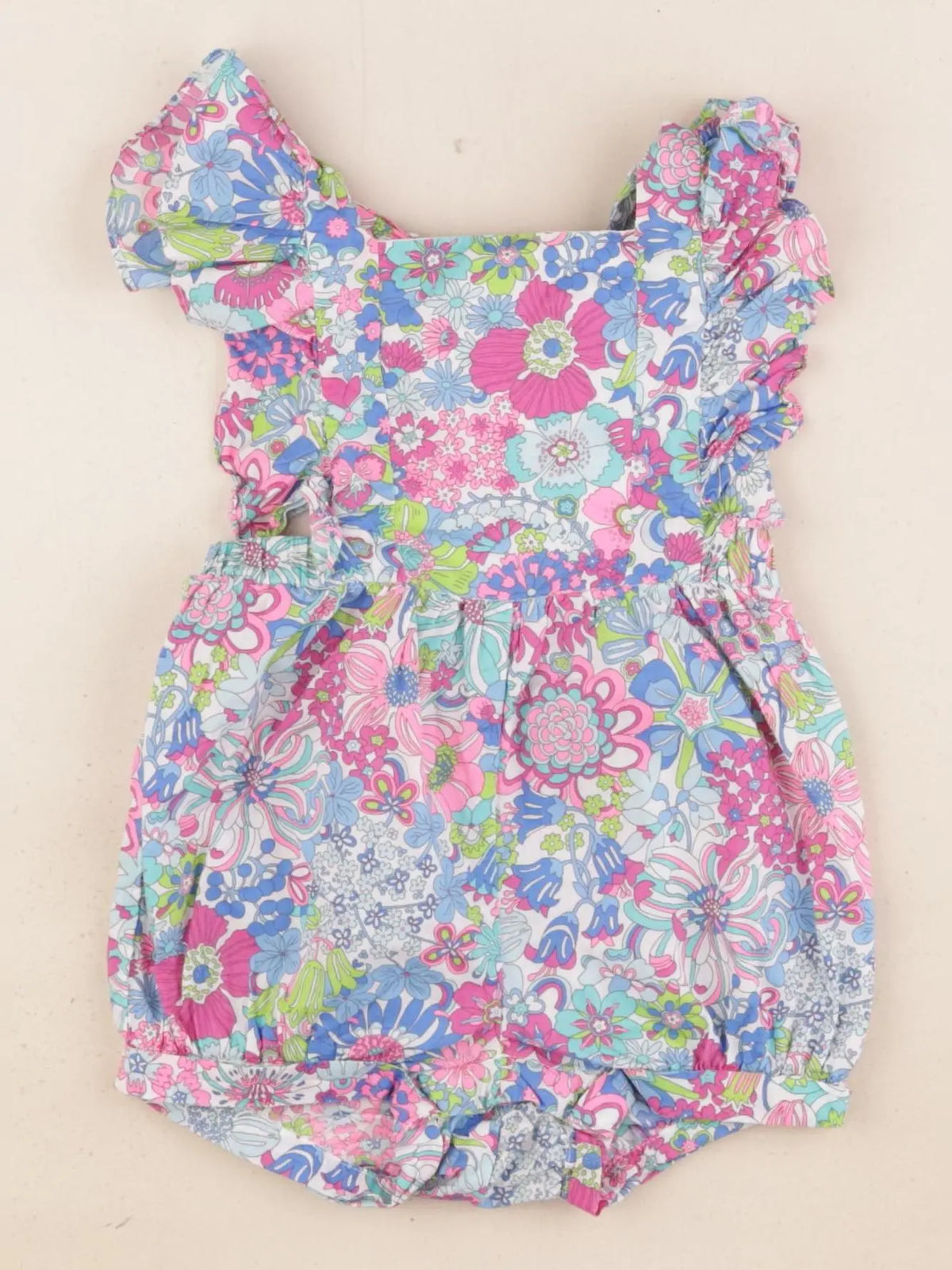 Jacadi - combinaison liberty multicolore - 18 mois