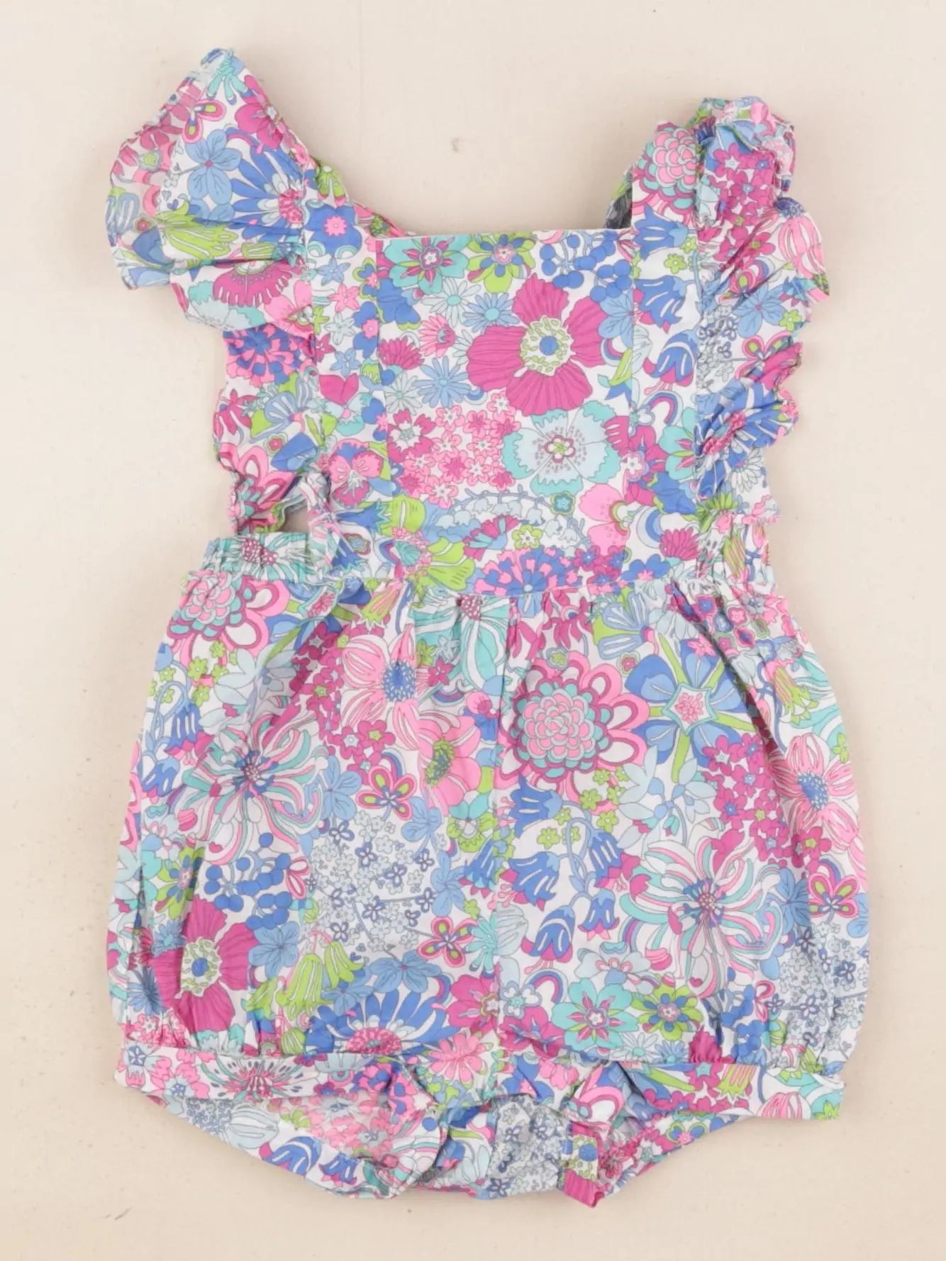 Jacadi - combinaison liberty multicolore - 18 mois