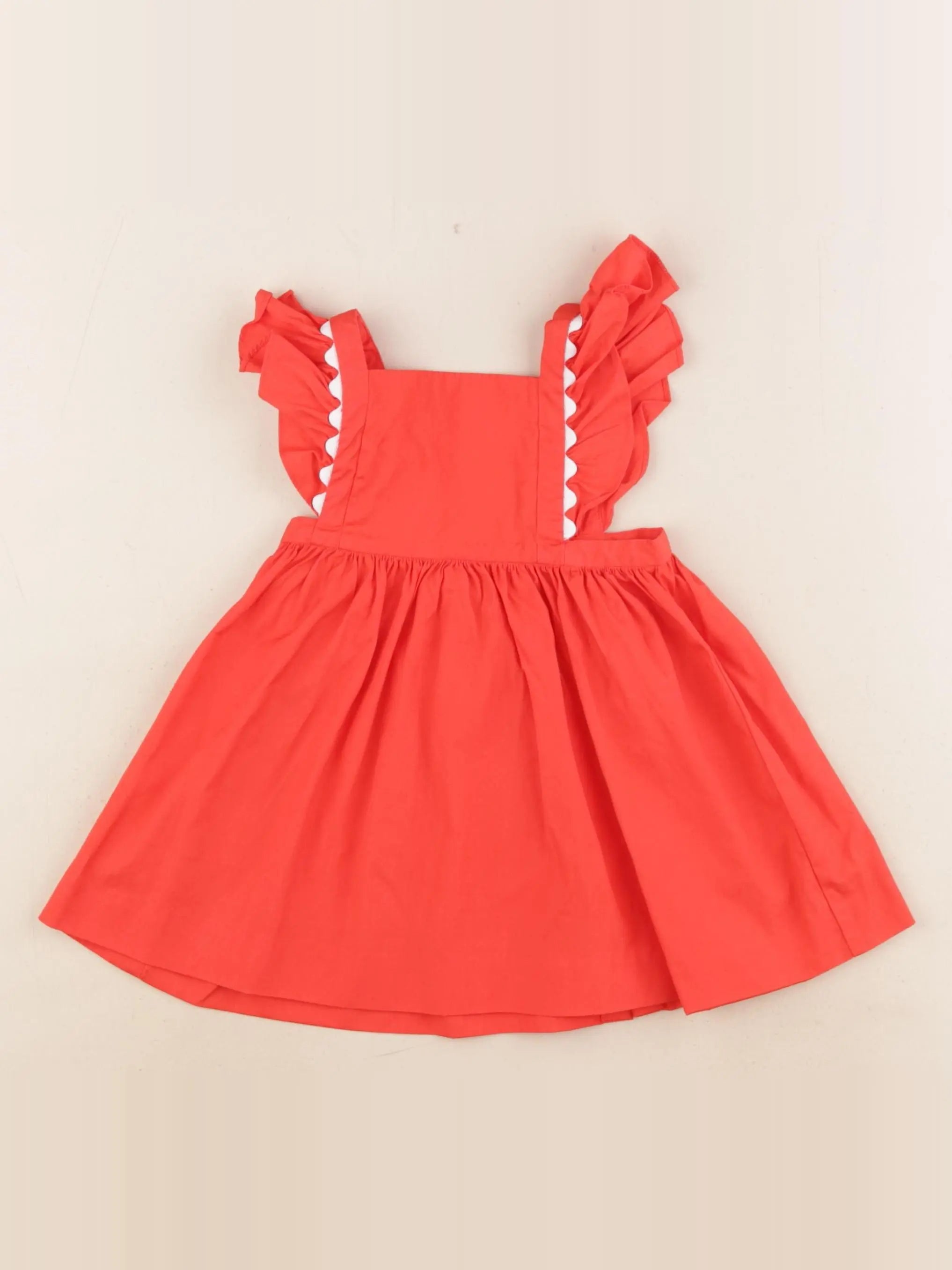 Jacadi - robe rouge - 12 mois