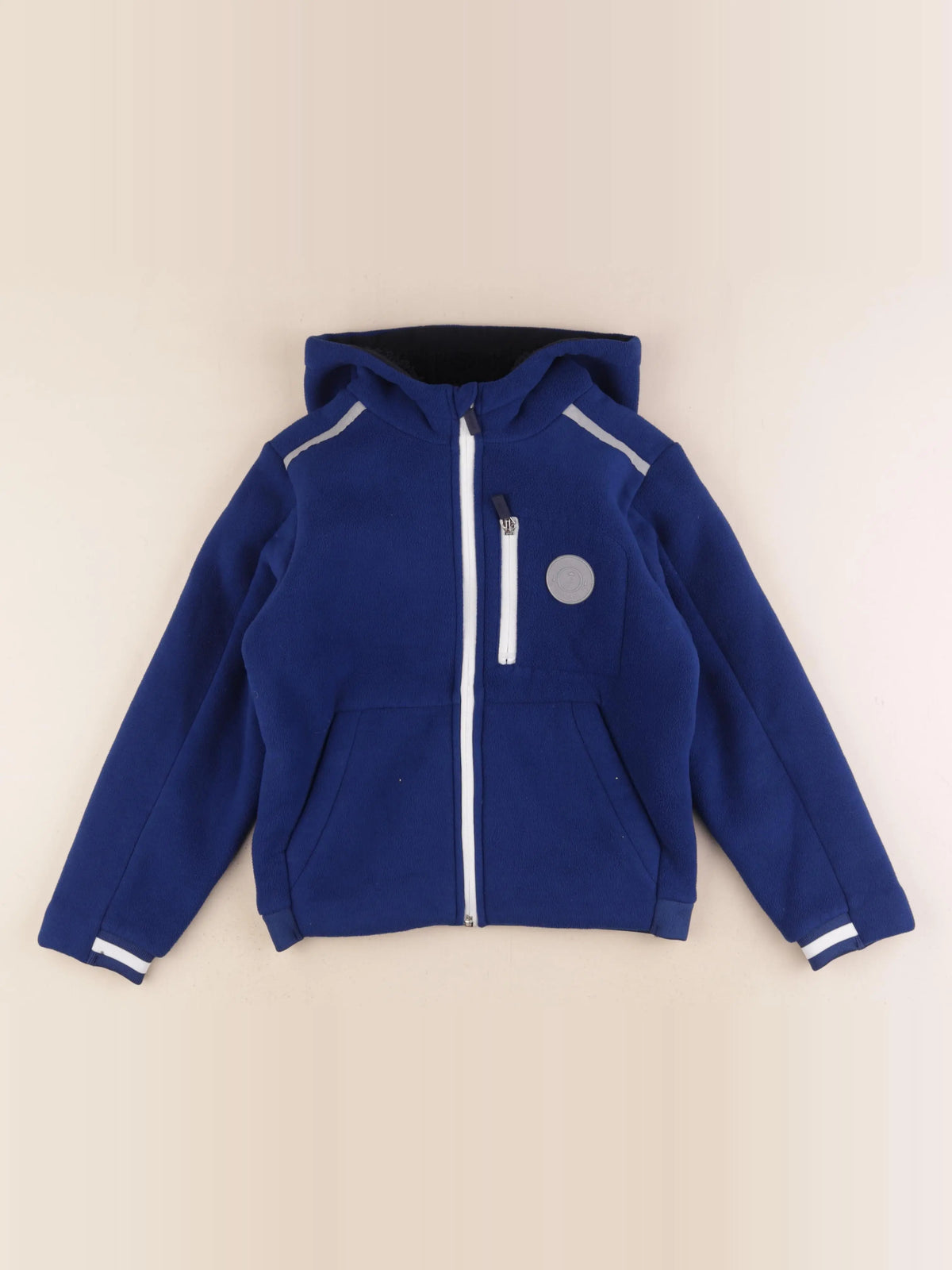 Jacadi - polaire bleu - 8 ans