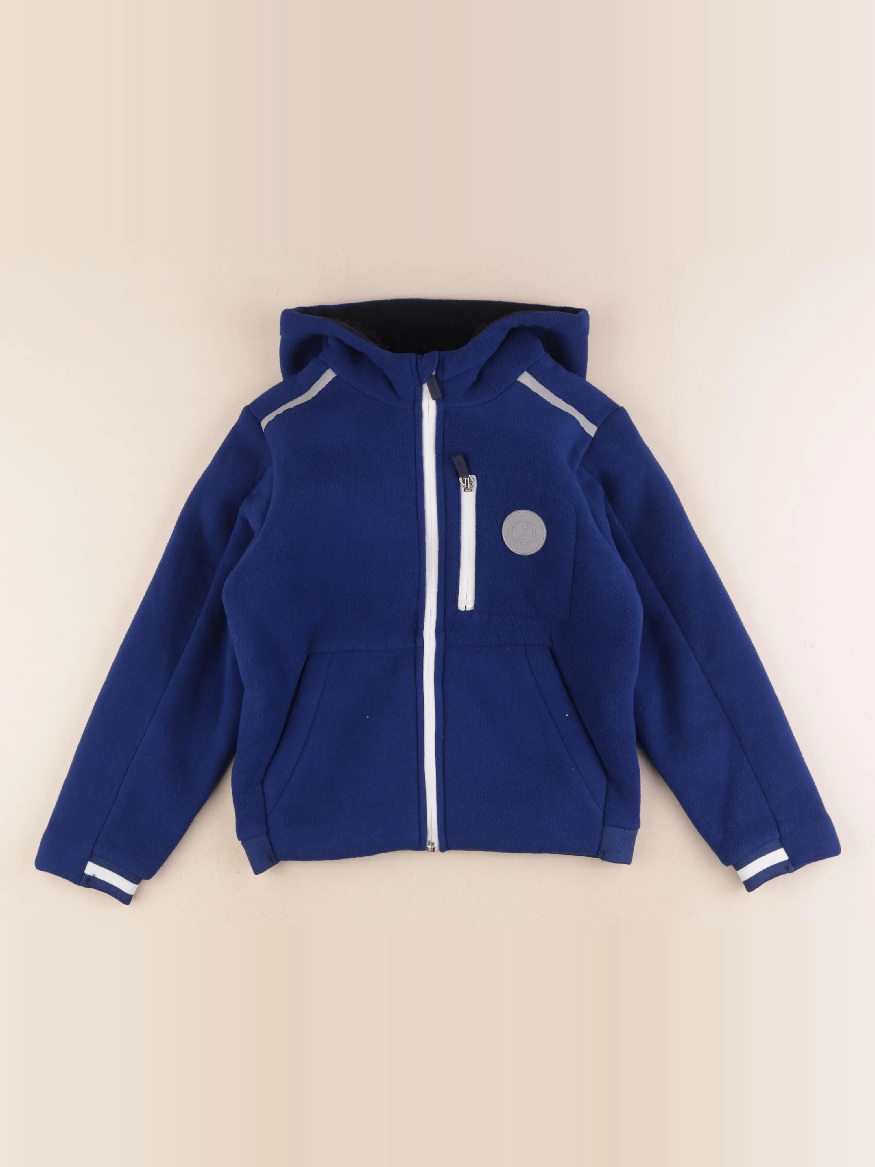 Jacadi - polaire bleu - 8 ans