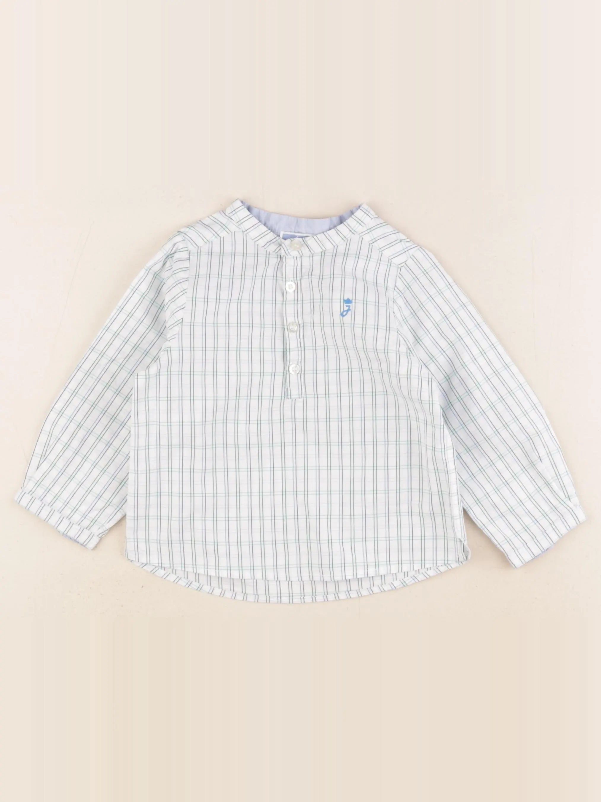 Jacadi - chemise velours multicolore - 18 mois