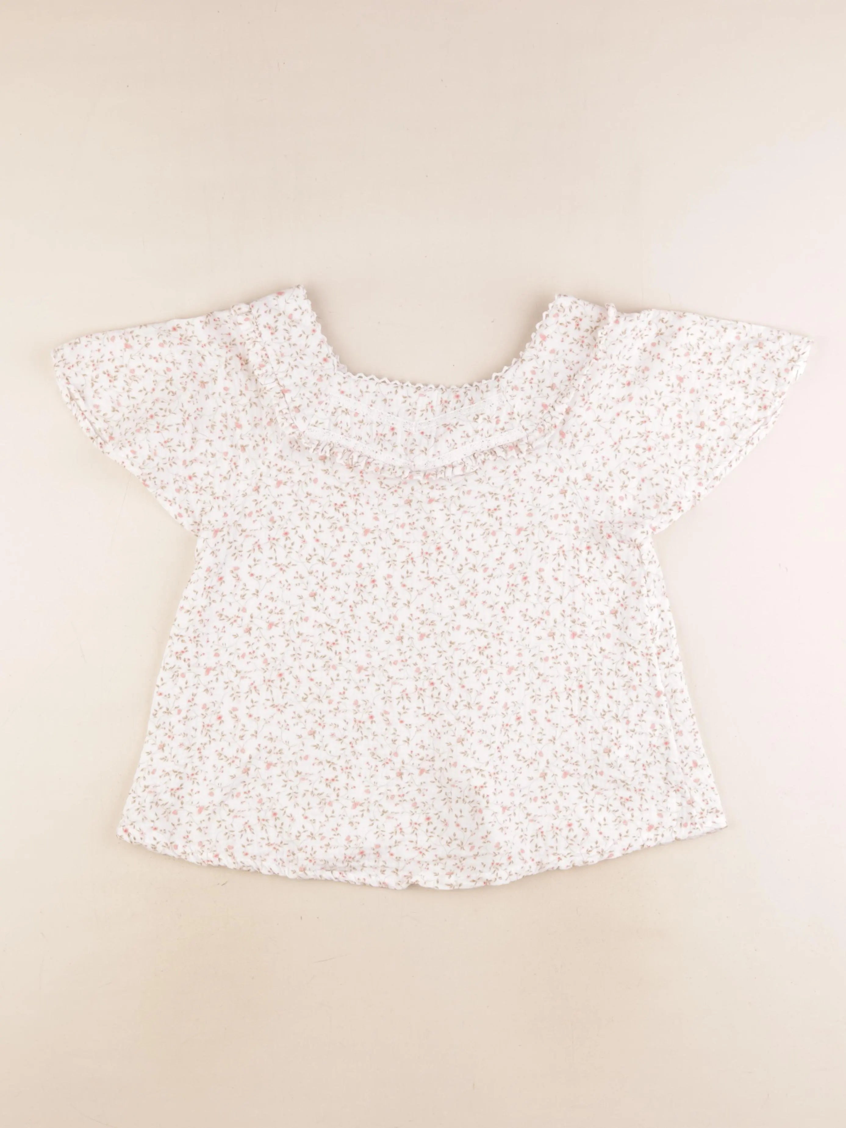 Vertbaudet - blouse multicolore - 10 ans