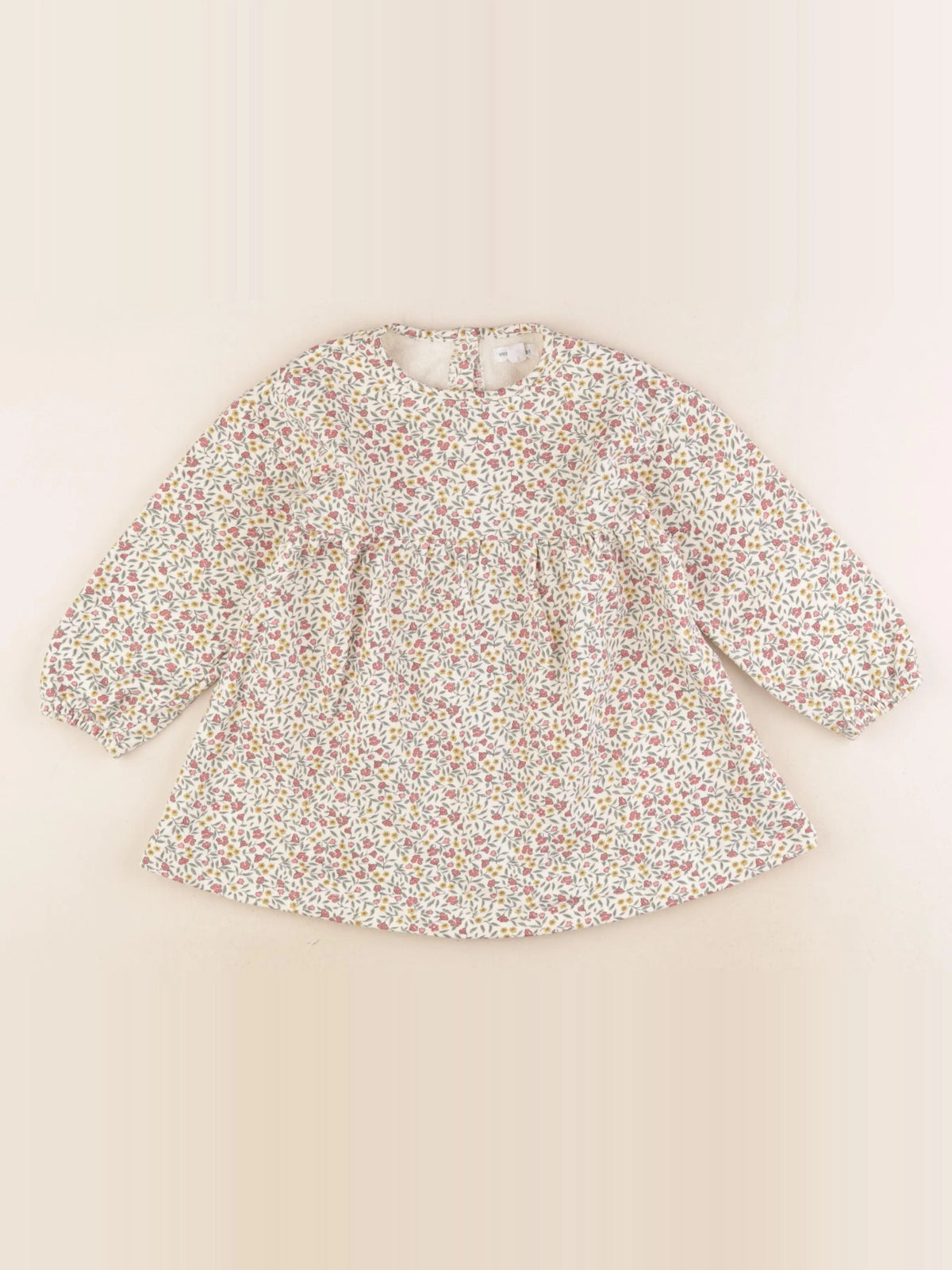 Vertbaudet - robe multicolore - 36 mois