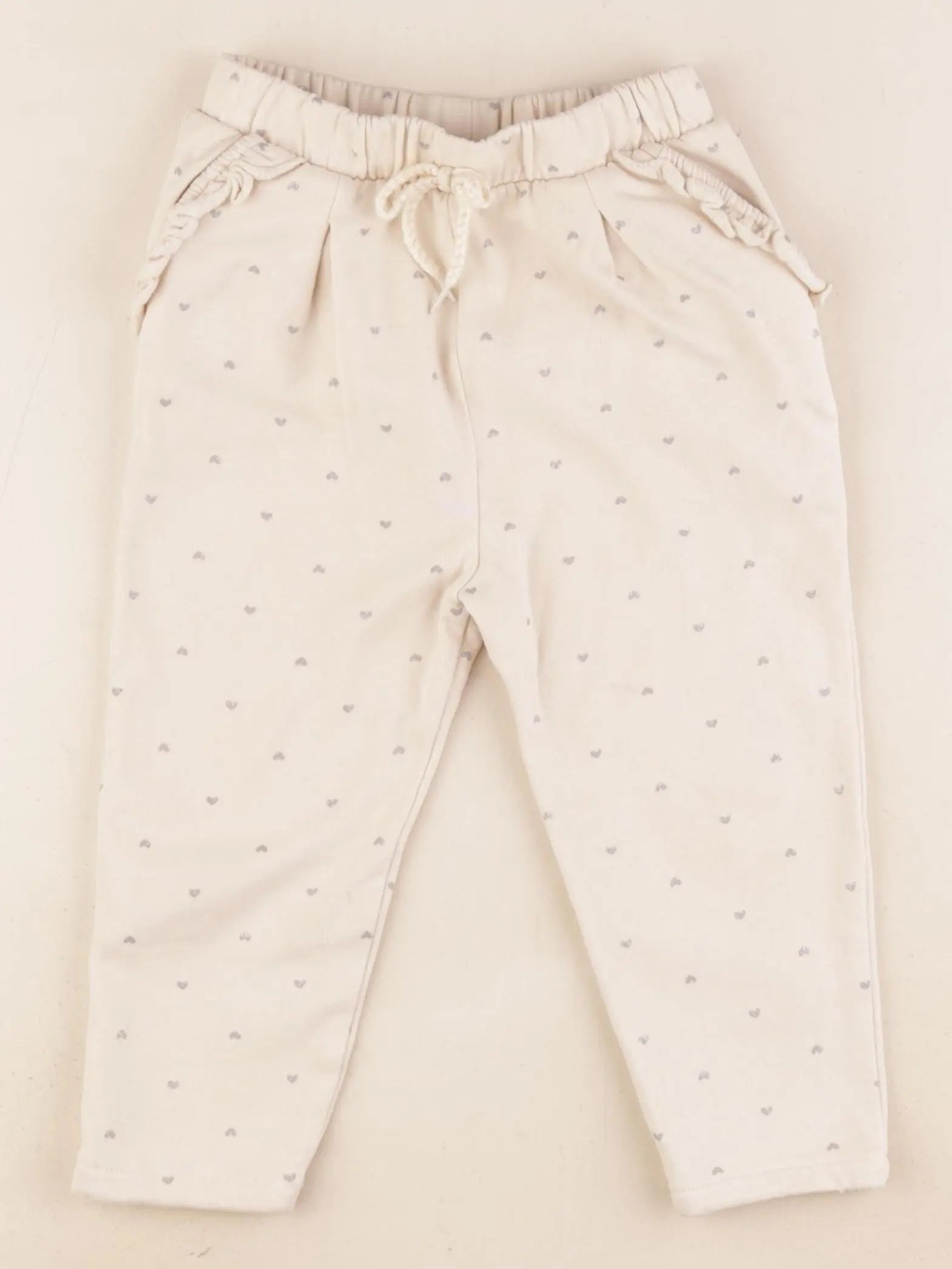 Vertbaudet - pantalon beige - 36 mois
