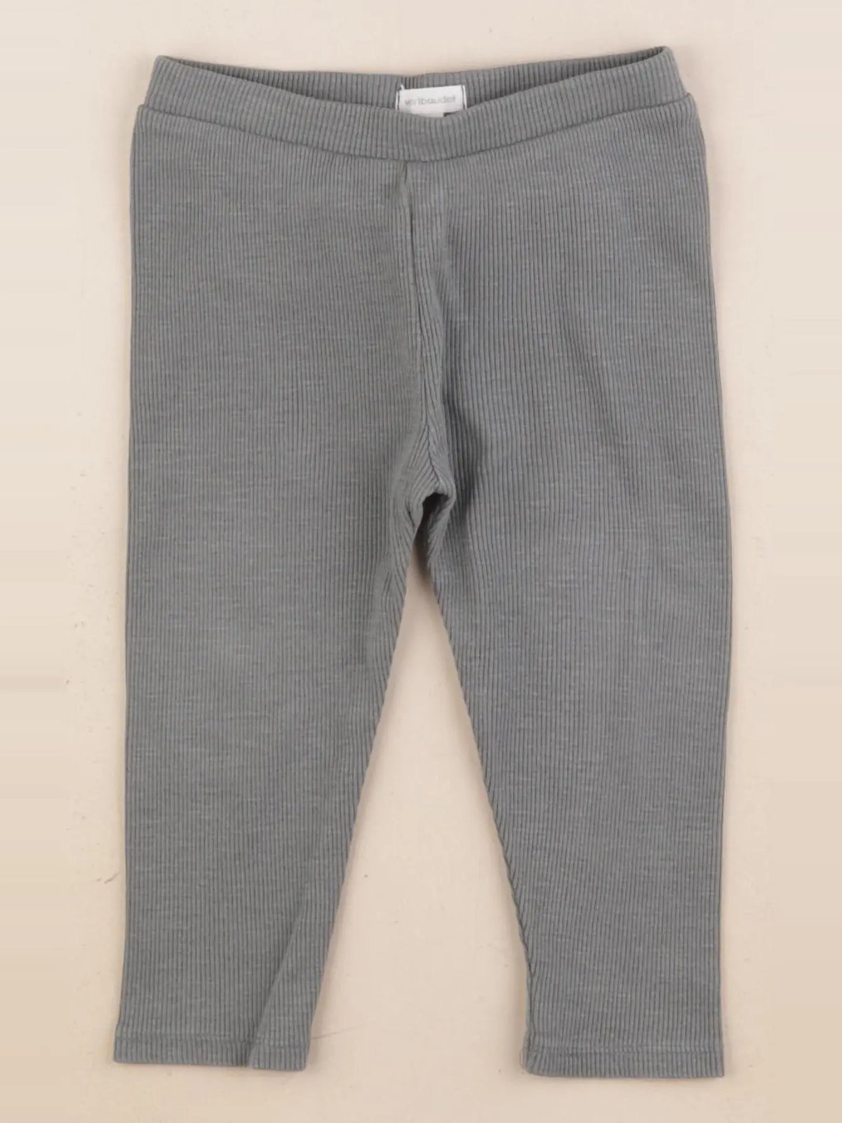 Vertbaudet - legging vert - 24 mois