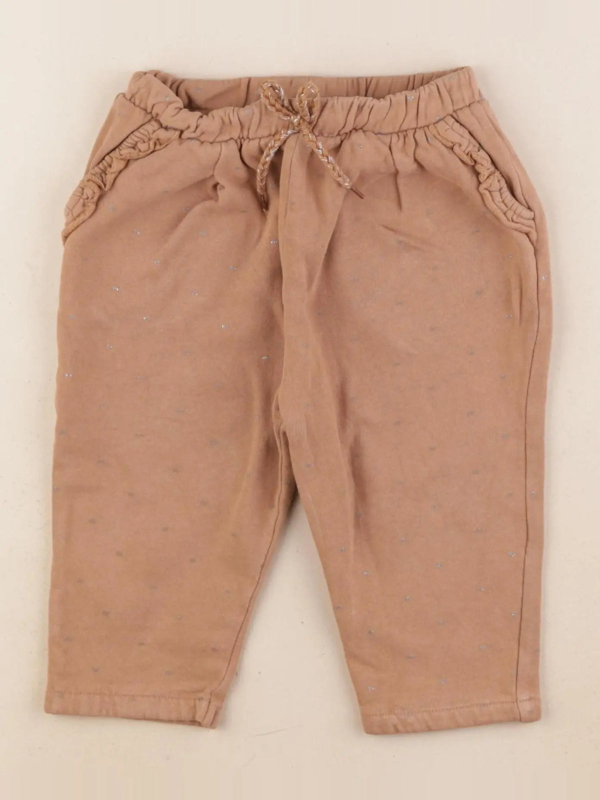 Vertbaudet - pantalon marron - 18 mois