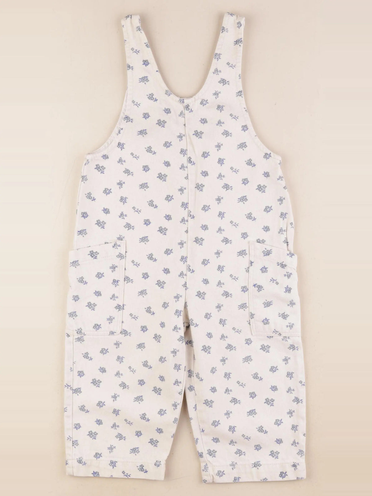 Zara - combinaison bleu, beige - 2 ans