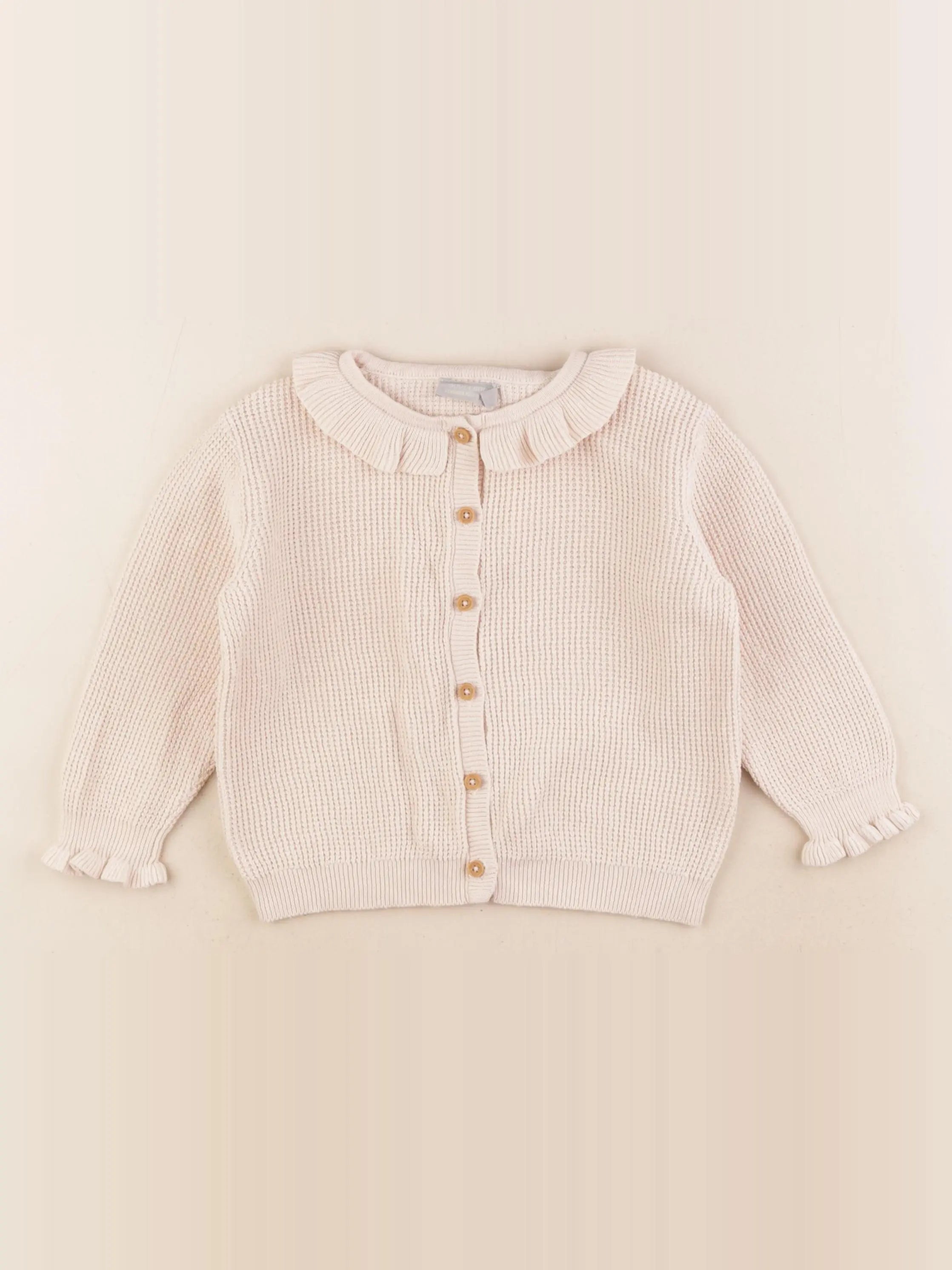 Boutchou - gilet beige - 24 mois