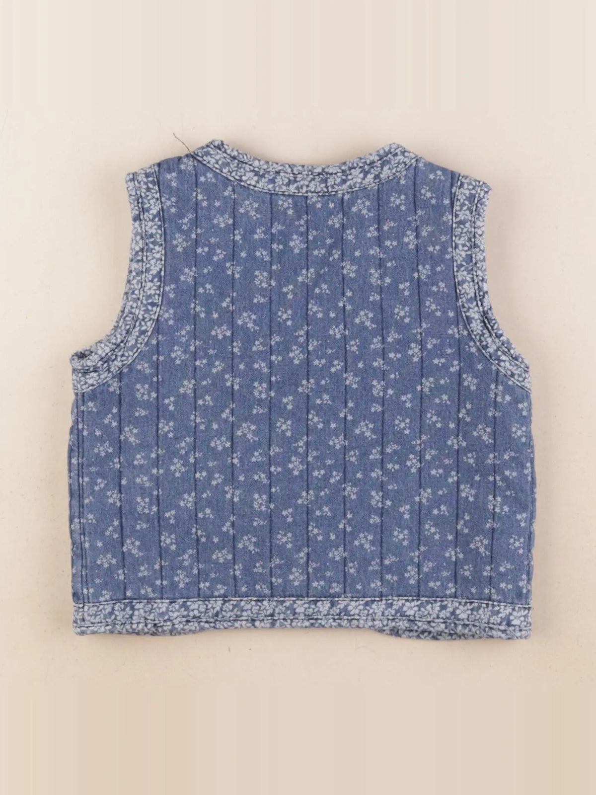 Zara - gilet bleu - 18 mois