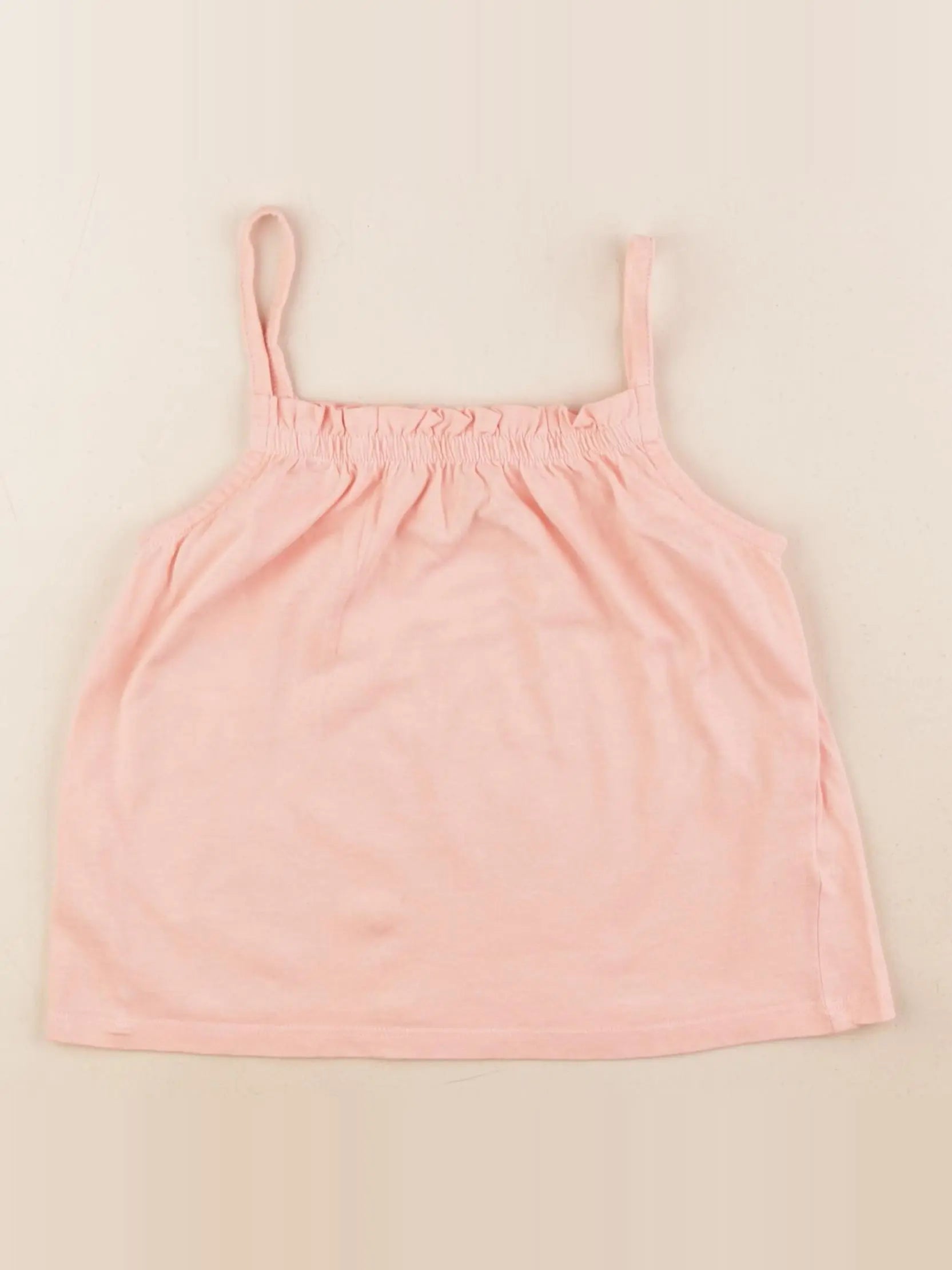 Vertbaudet - débardeur rose - 6 ans