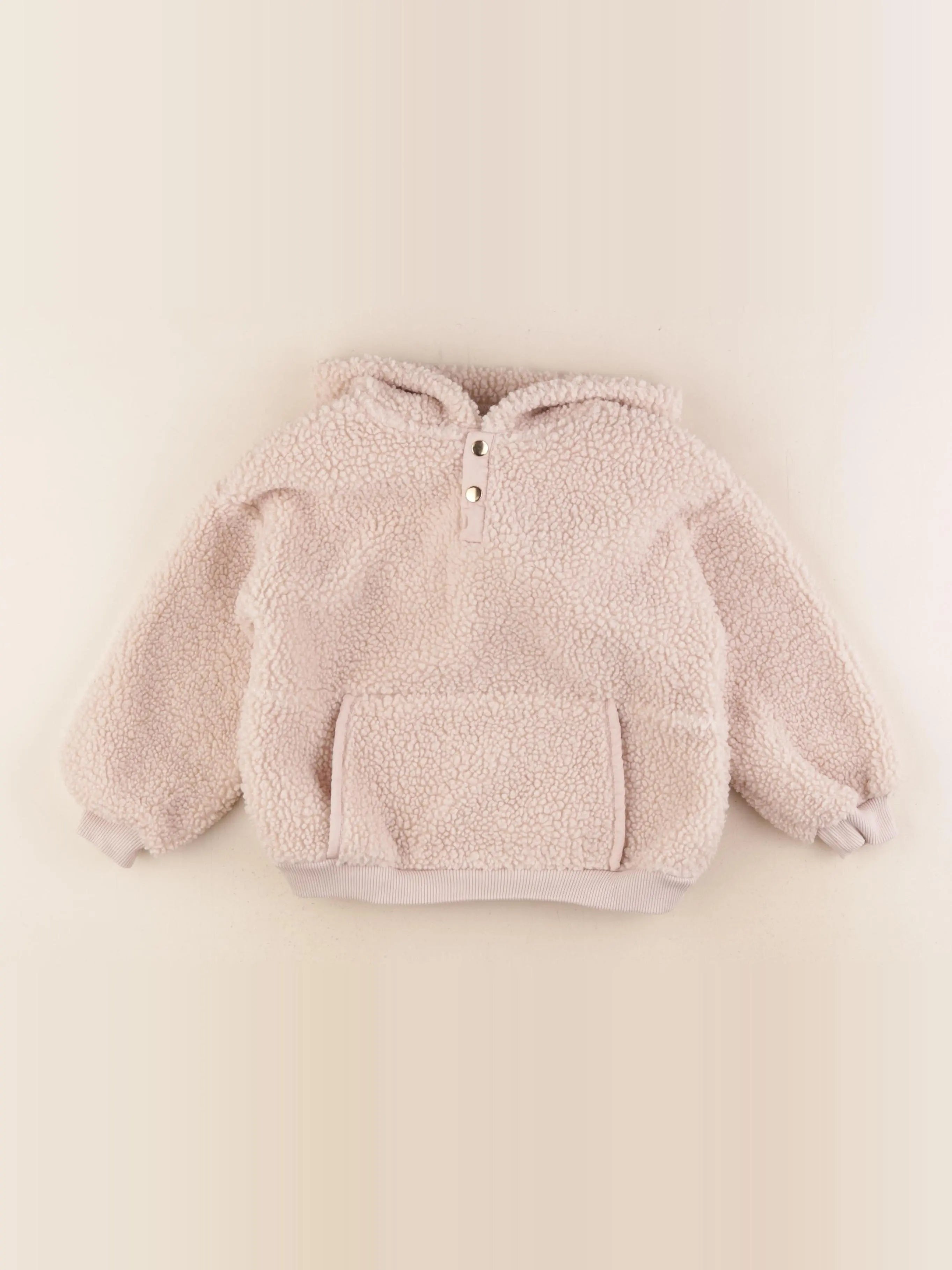 Vertbaudet - sweat beige - 5 ans