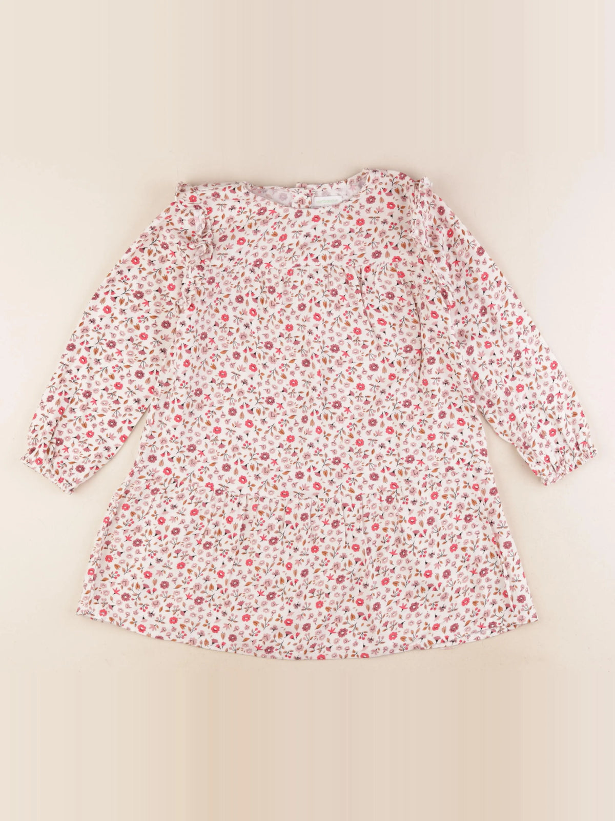 Vertbaudet - robe multicolore - 6 ans