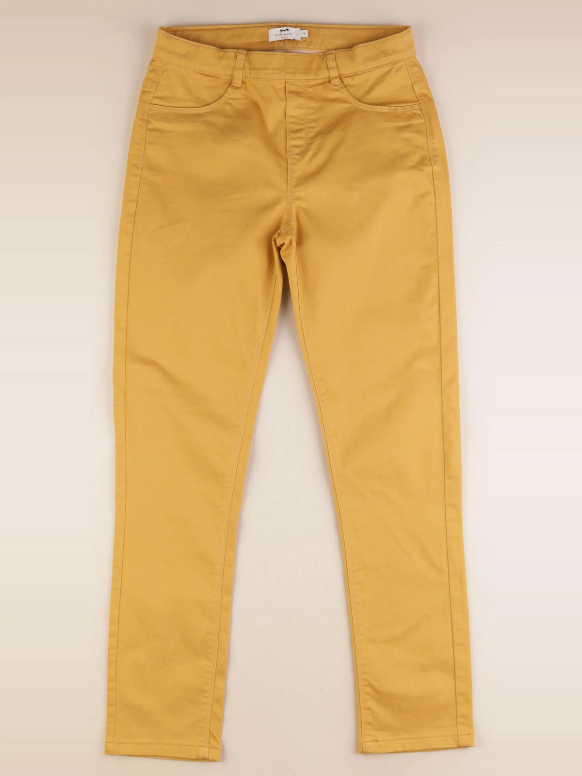 Cyrillus - pantalon jaune - 16 ans