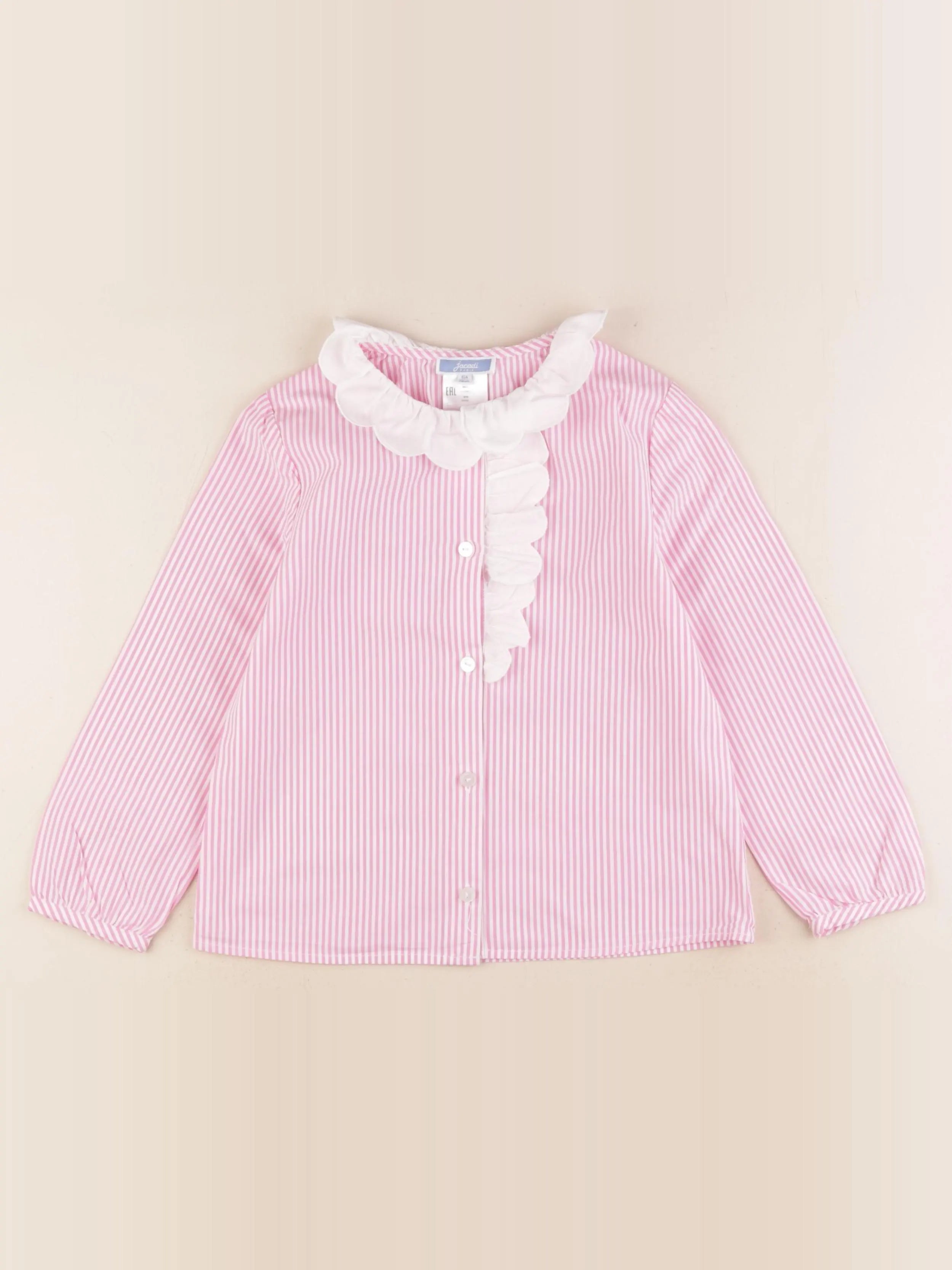 Jacadi - blouse rose - 6 ans