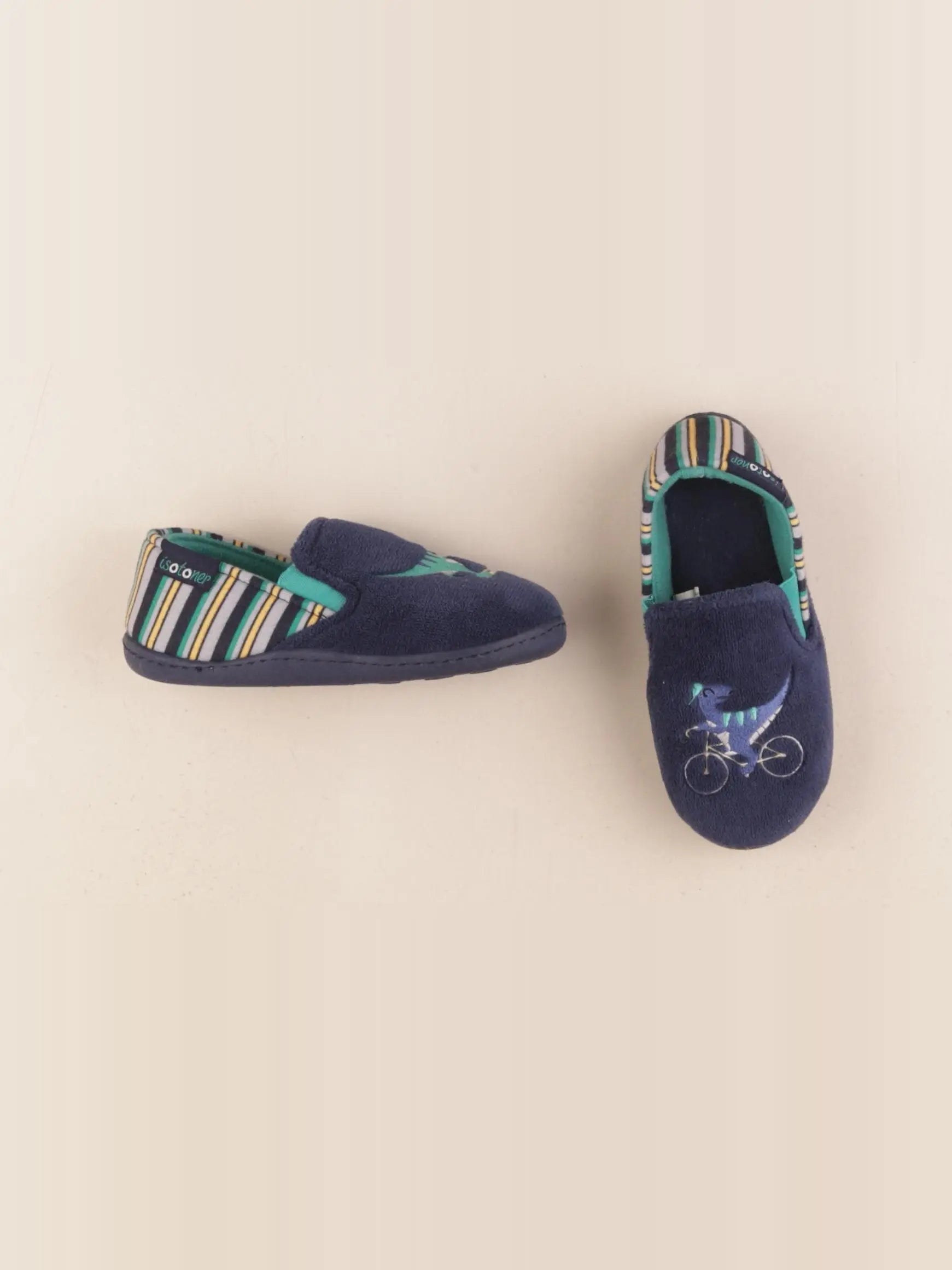 Isotoner - chaussons bleu - pointure 31